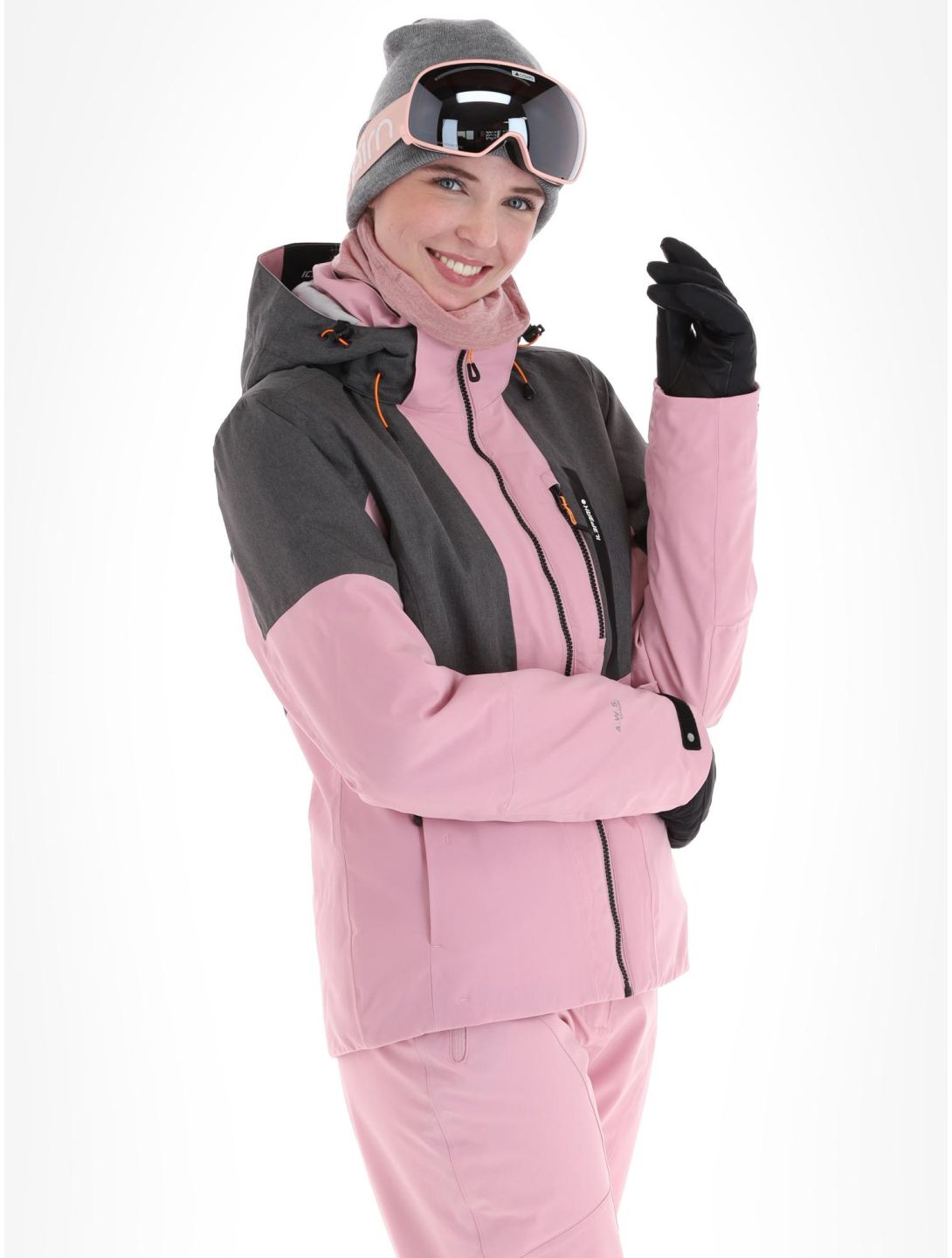 Icepeak, Faenza giacca sci donna Lavender grigio, rosa 