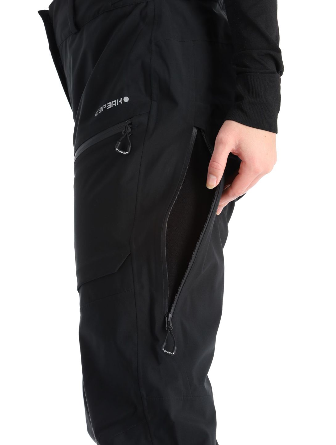 Icepeak, Fairborn pantaloni da sci senza imbottitura donna Black nero 