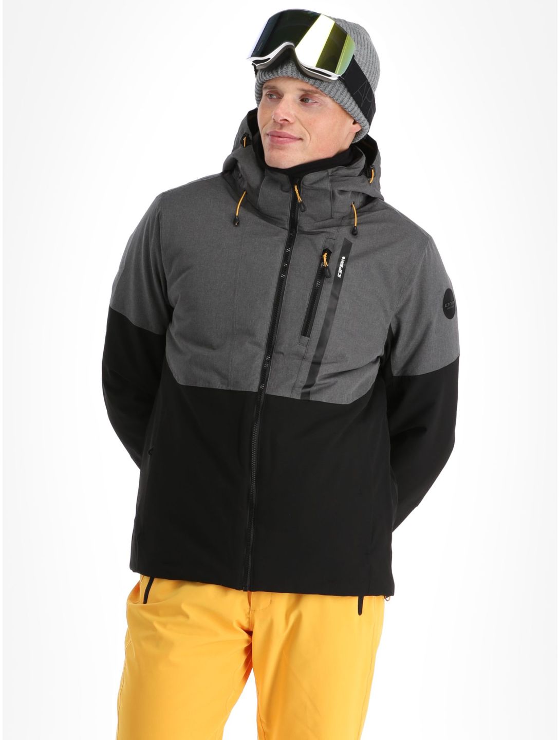 Icepeak, Falaise giacca sci uomo Black nero 