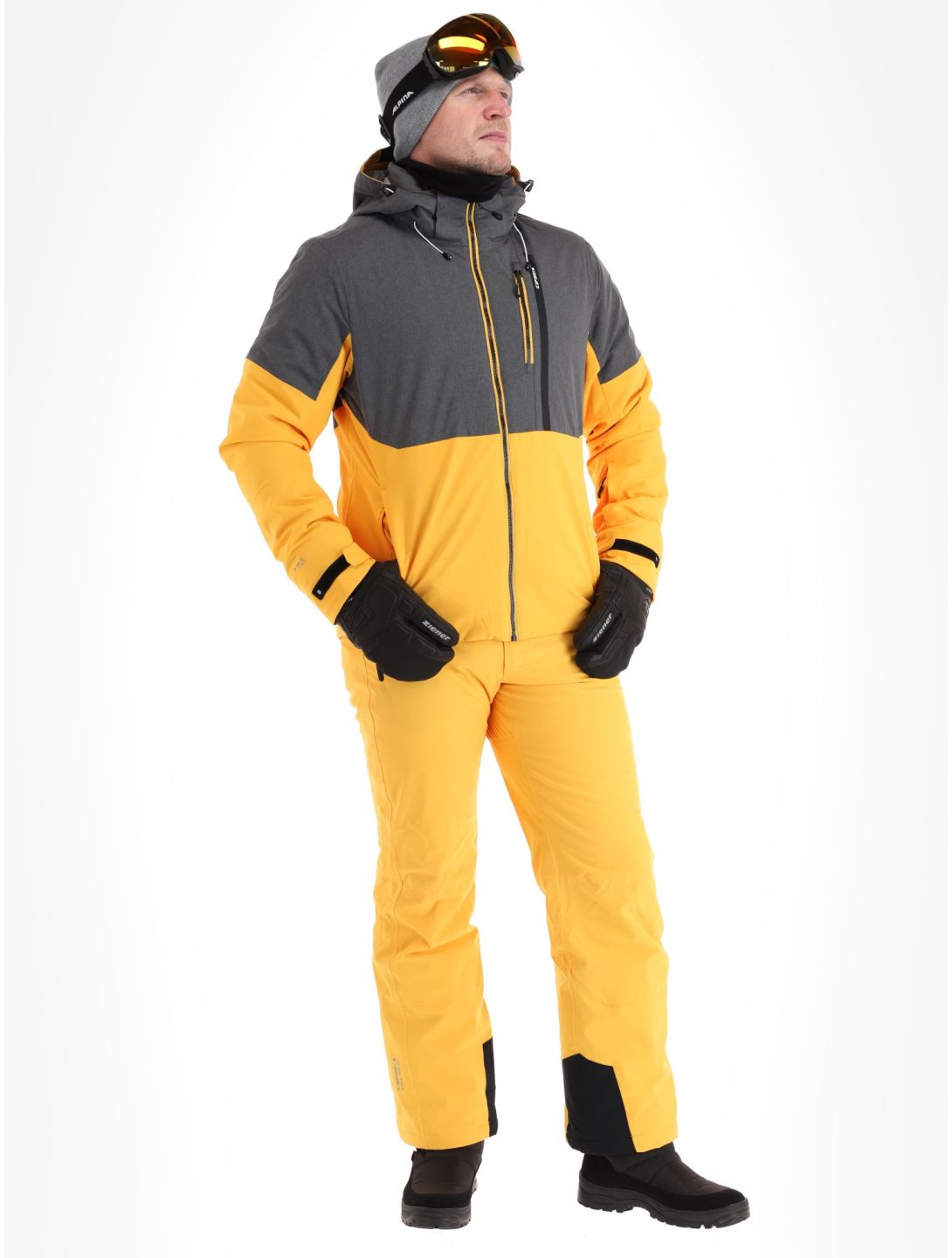 Icepeak, Falaise giacca sci uomo Yellow giallo 