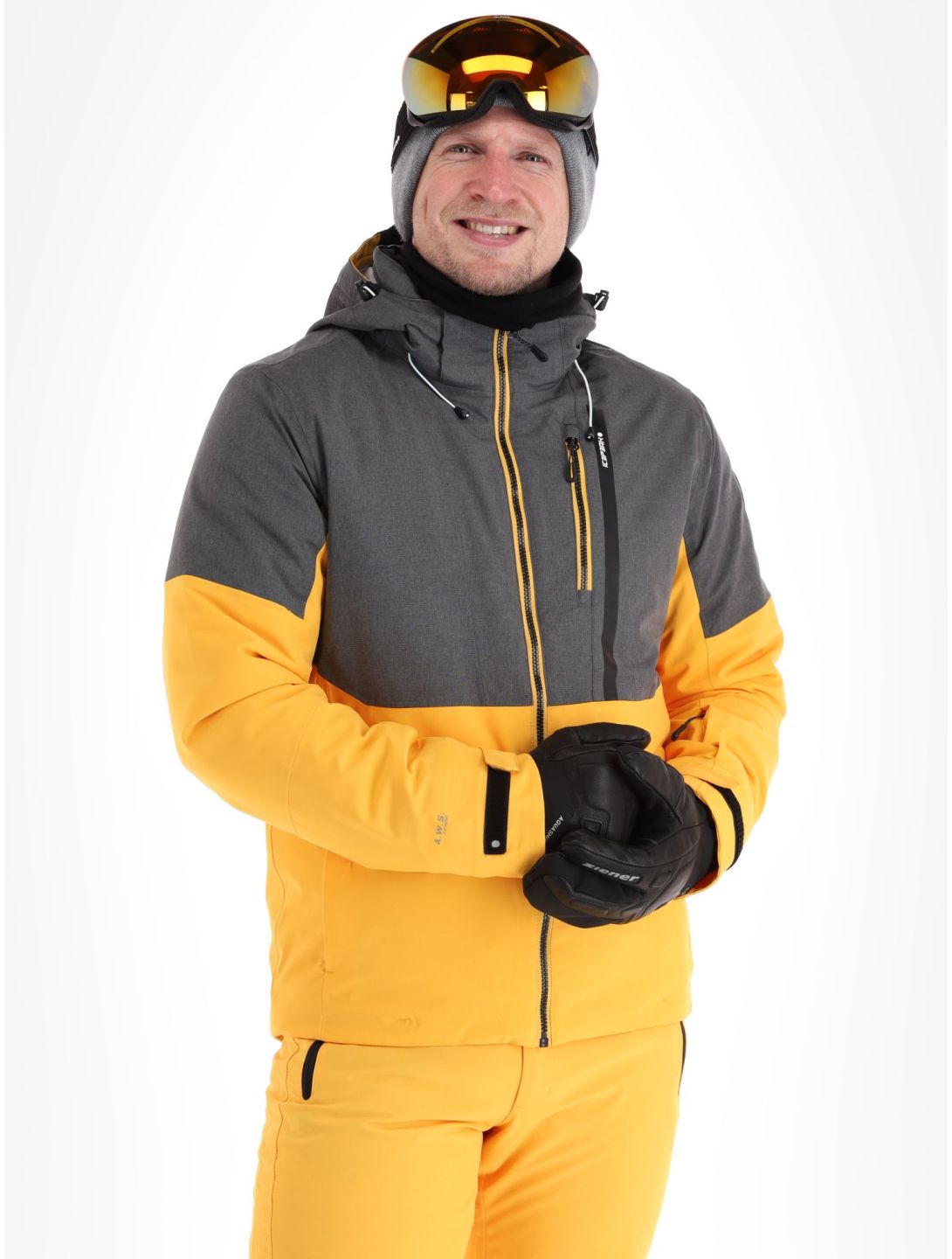 Icepeak, Falaise giacca sci uomo Yellow giallo 