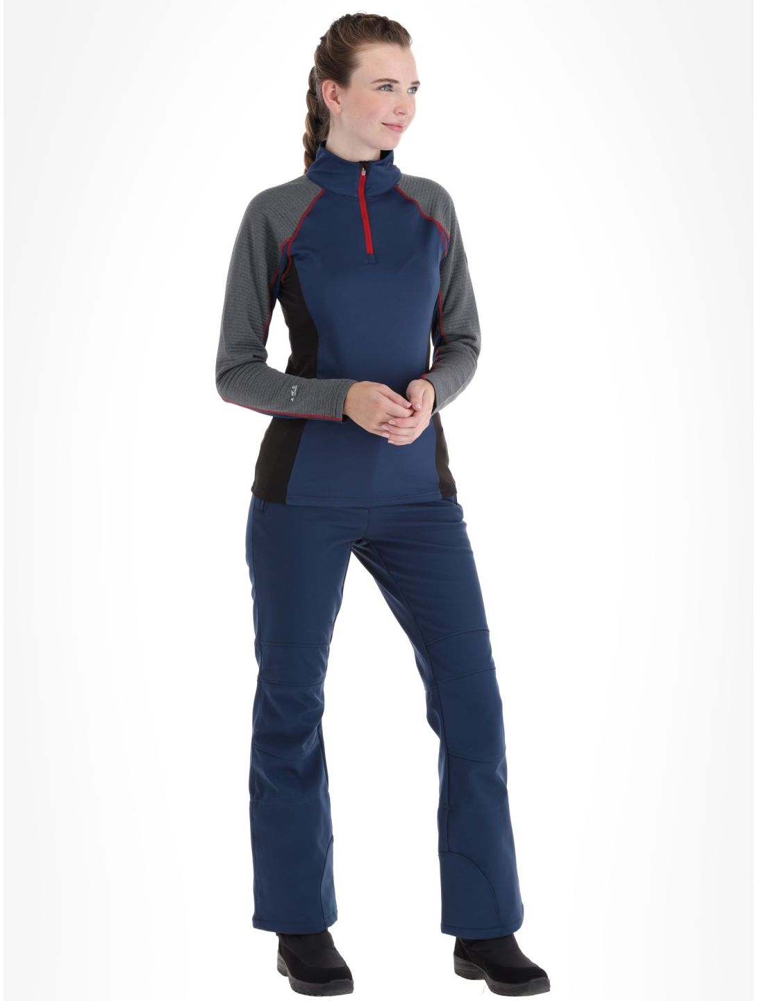 Icepeak, Faribault maglione donna Dark Blue blu 