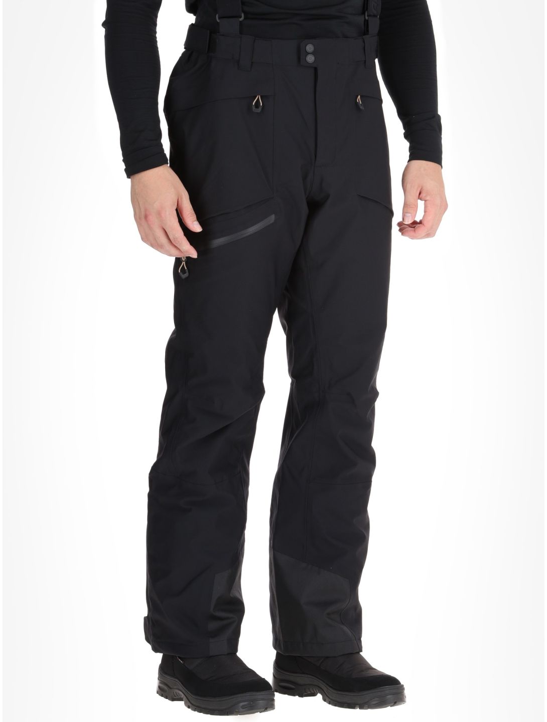 Icepeak, Farley pantaloni da sci senza imbottitura uomo Black nero 