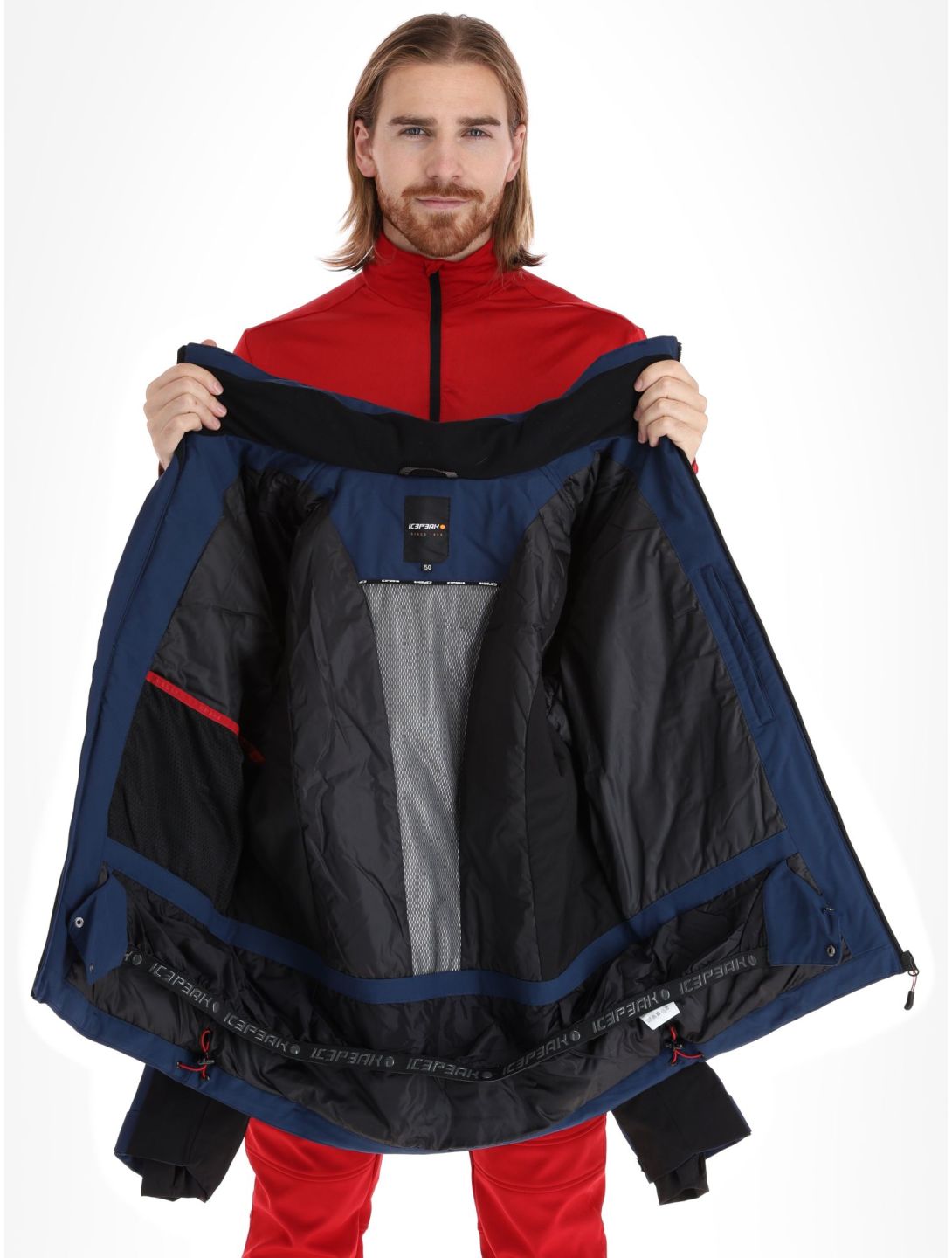 Icepeak, Farwell giacca sci uomo Dark Blue blu 