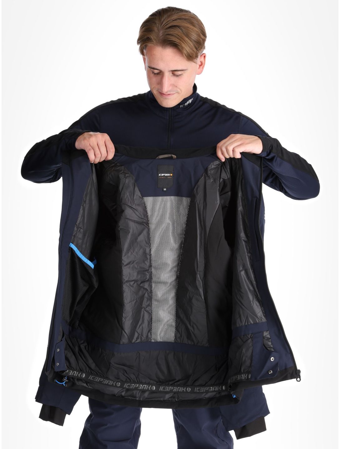 Icepeak, Farwell giacca sci uomo Dark Blue blu 