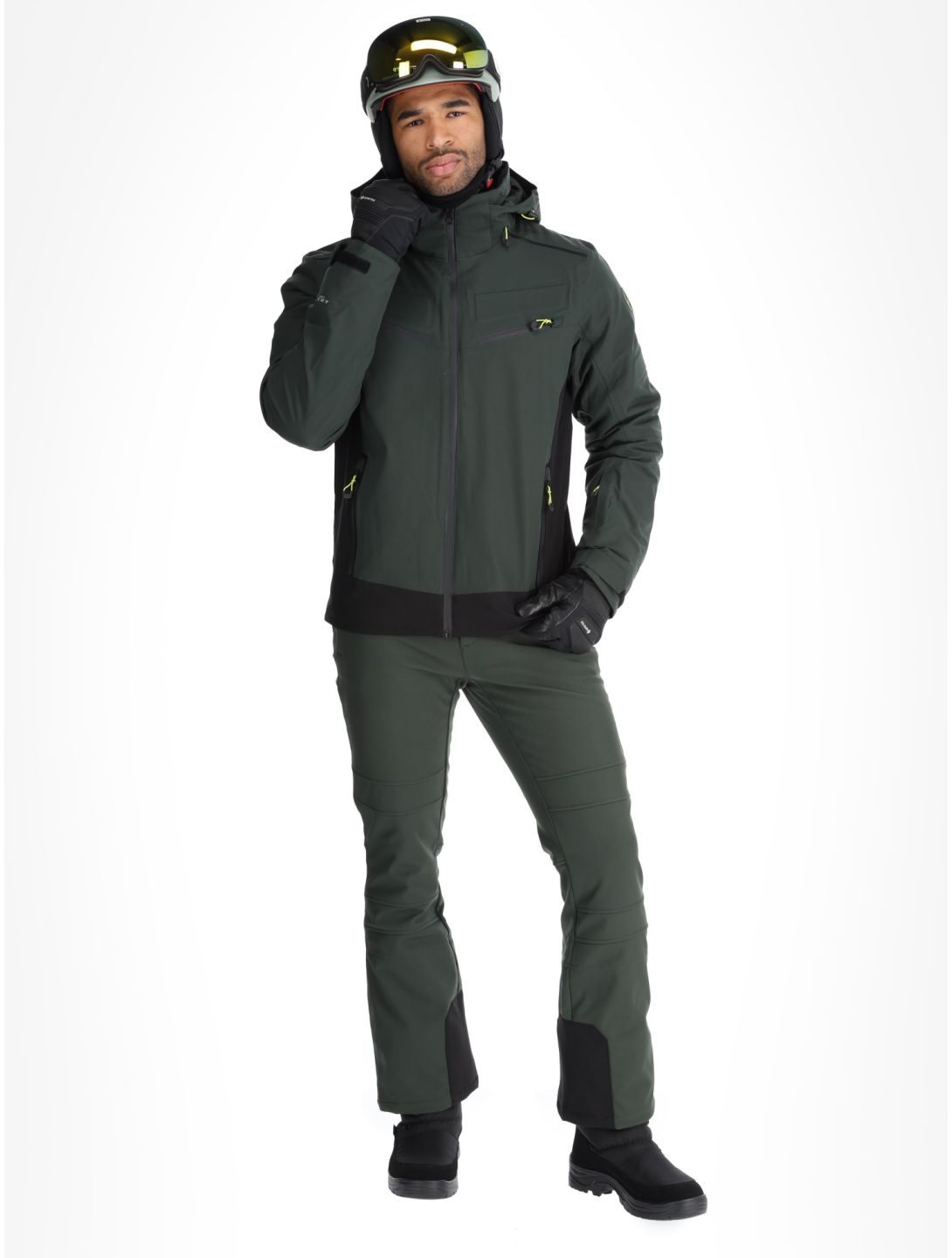 Icepeak, Farwell giacca sci uomo Dark Olive verde 