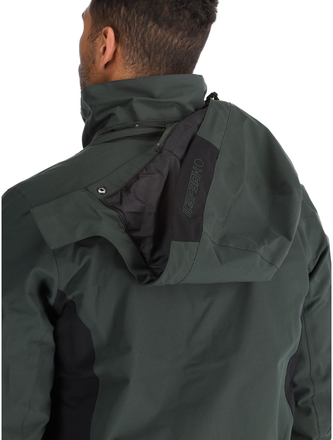 Icepeak, Farwell giacca sci uomo Dark Olive verde 