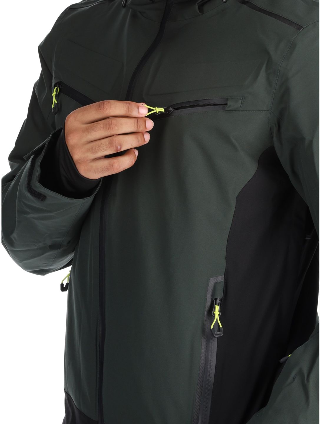 Icepeak, Farwell giacca sci uomo Dark Olive verde 