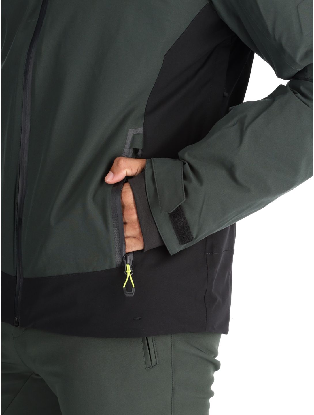 Icepeak, Farwell giacca sci uomo Dark Olive verde 