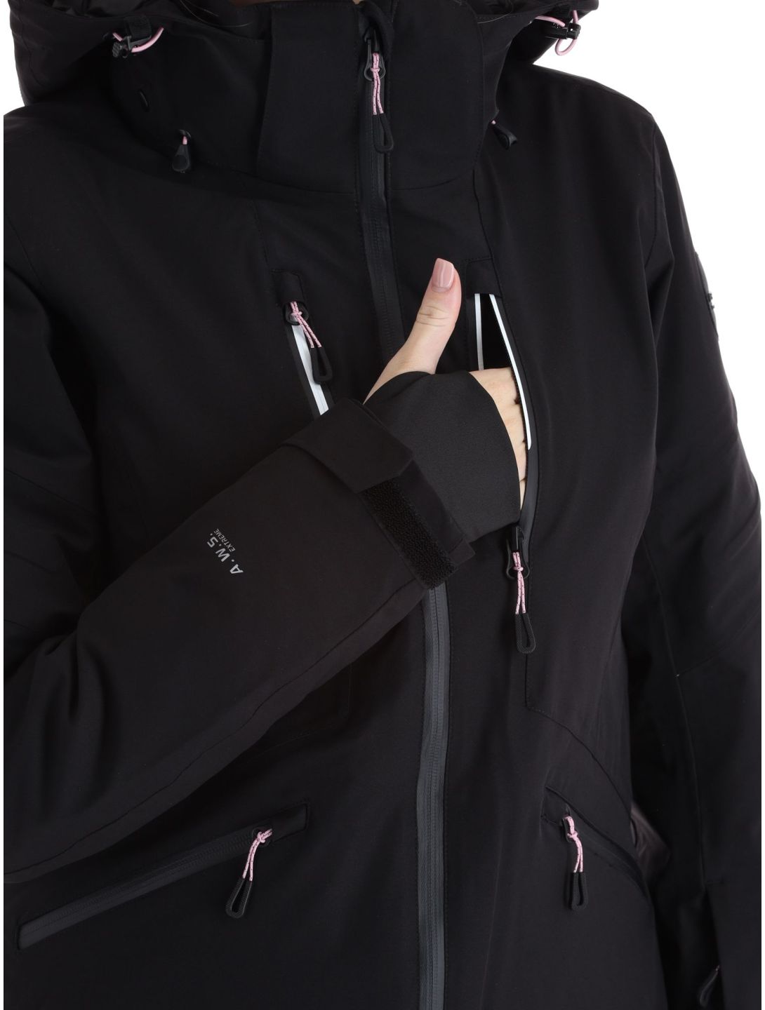 Icepeak, Fayette giacca sci donna Black nero 