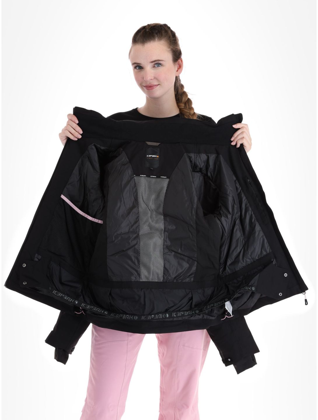 Icepeak, Fayette giacca sci donna Black nero 