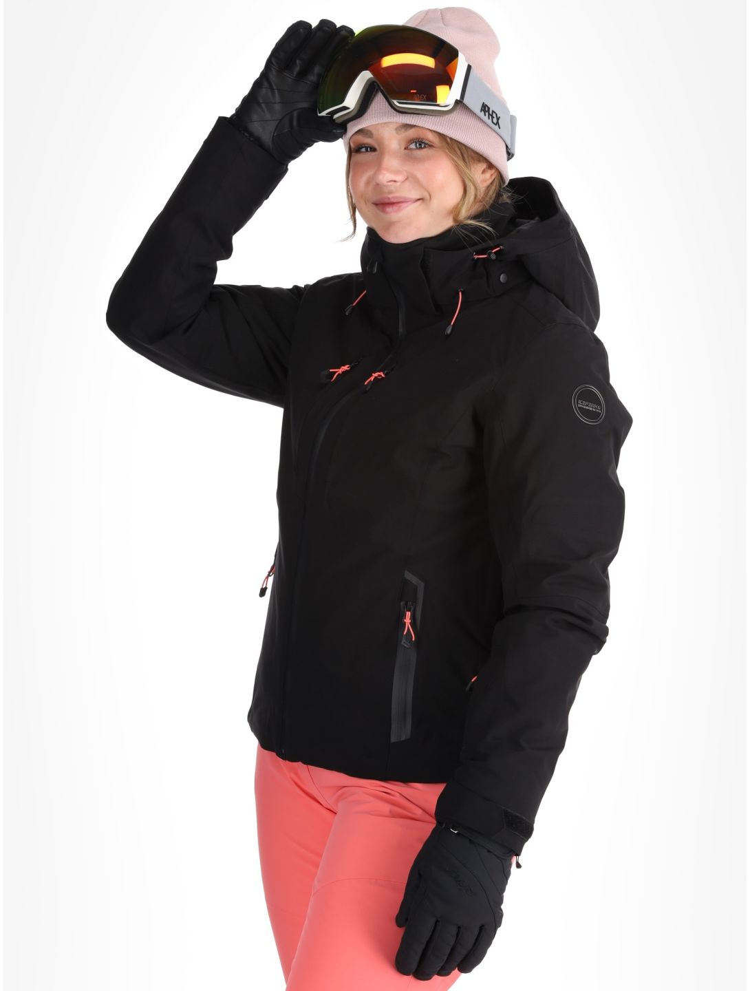 Icepeak, Fayette giacca sci donna Black nero 