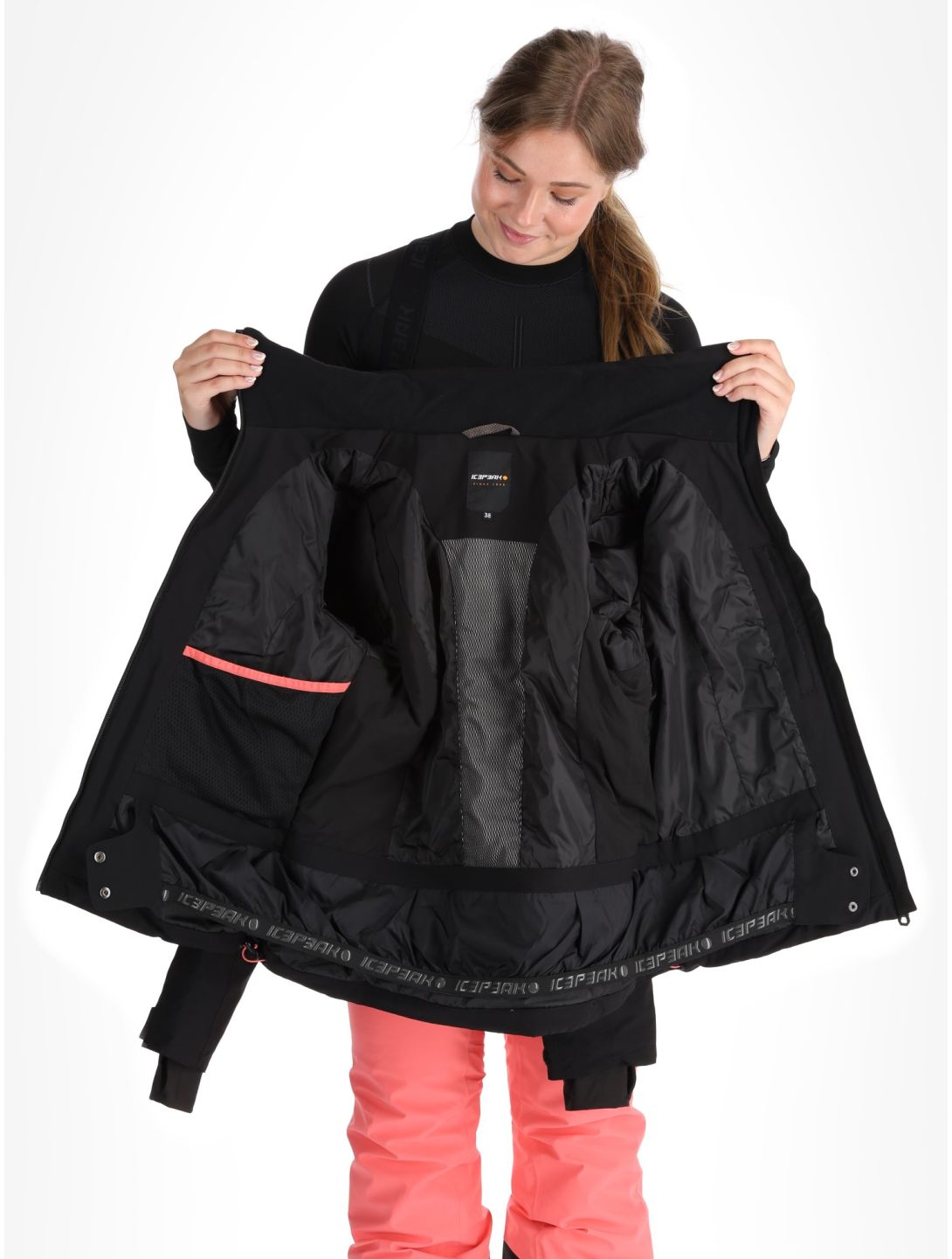 Icepeak, Fayette giacca sci donna Black nero 