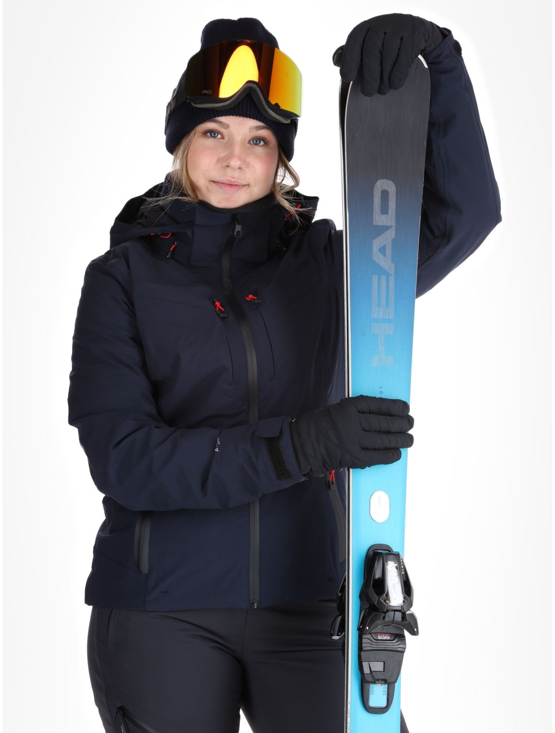 Icepeak, Fayette giacca sci donna Dark Blue blu 