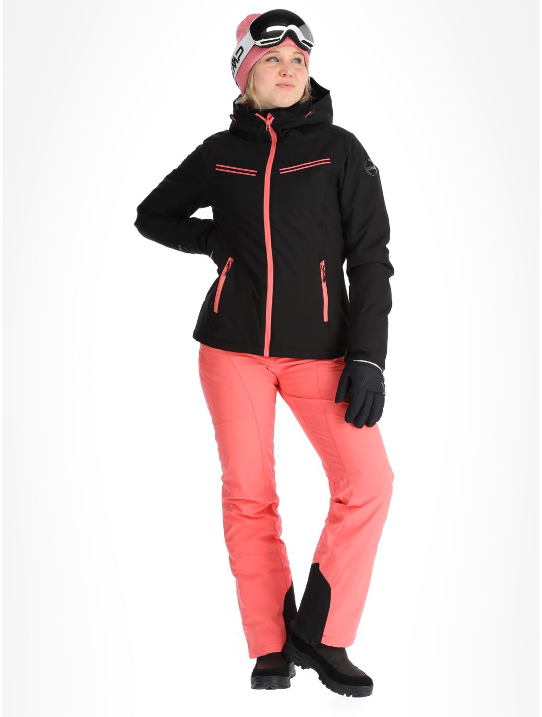 Icepeak, Fife giacca sci donna Black nero 