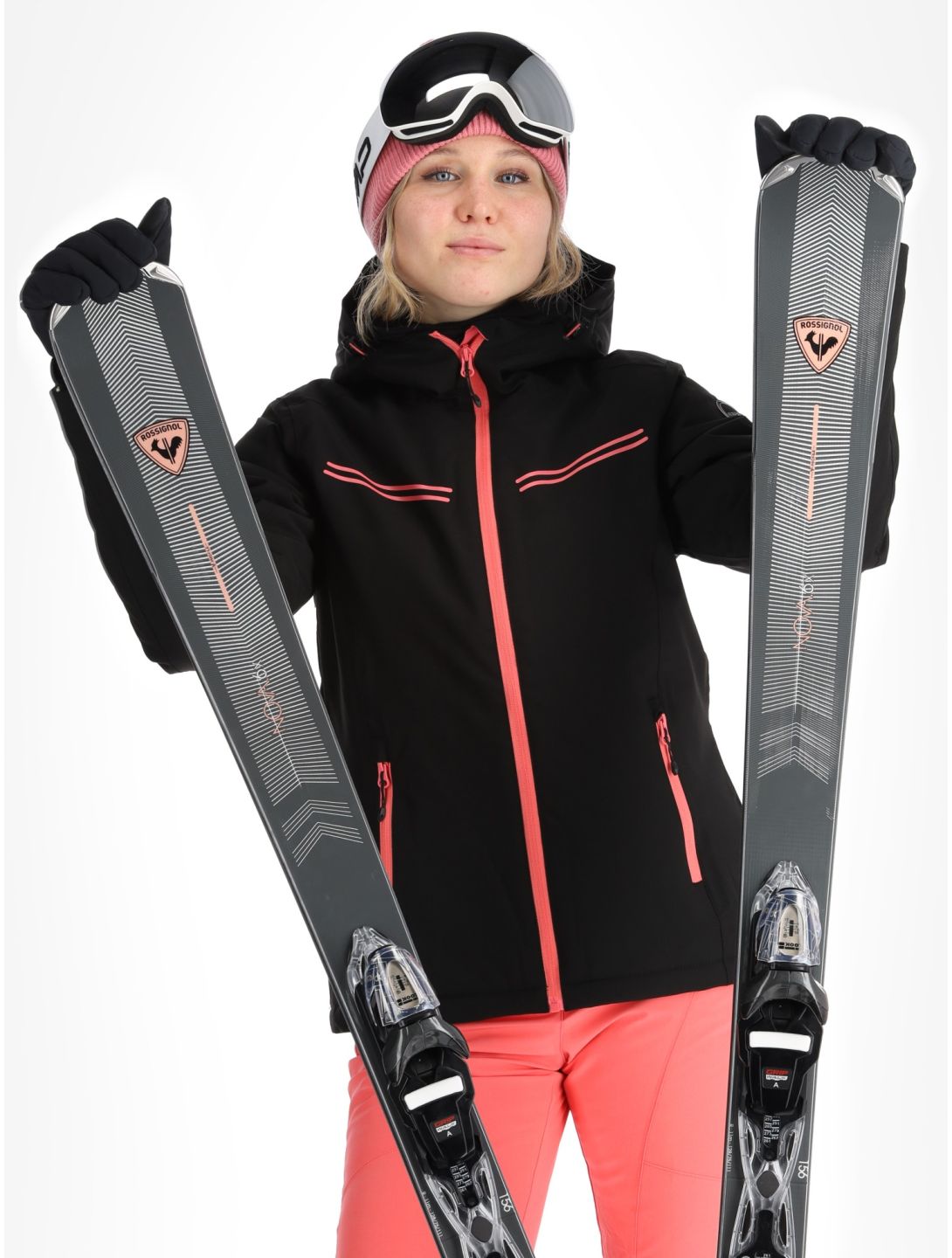 Icepeak, Fife giacca sci donna Black nero 