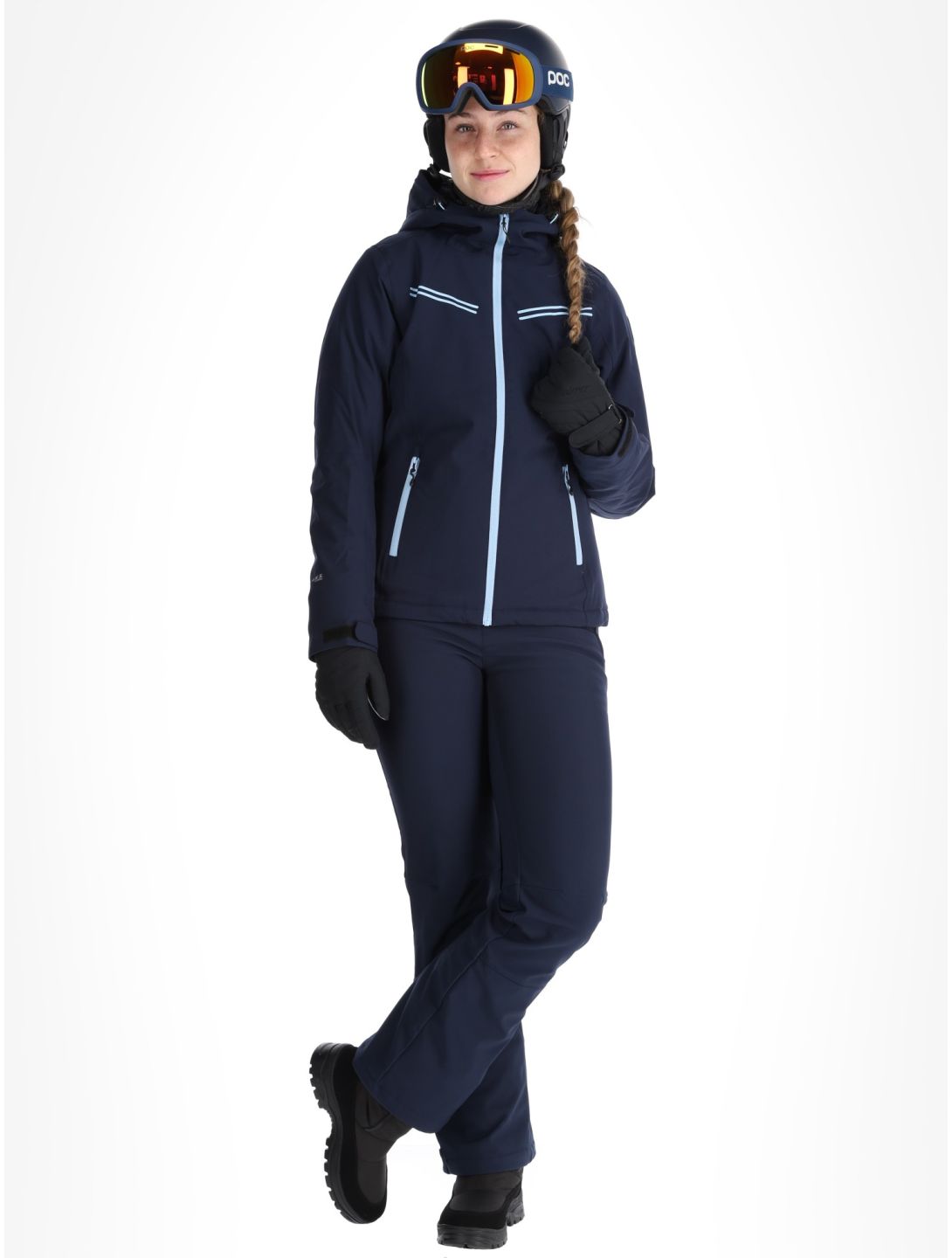 Icepeak, Fife giacca sci donna Dark Blue blu 