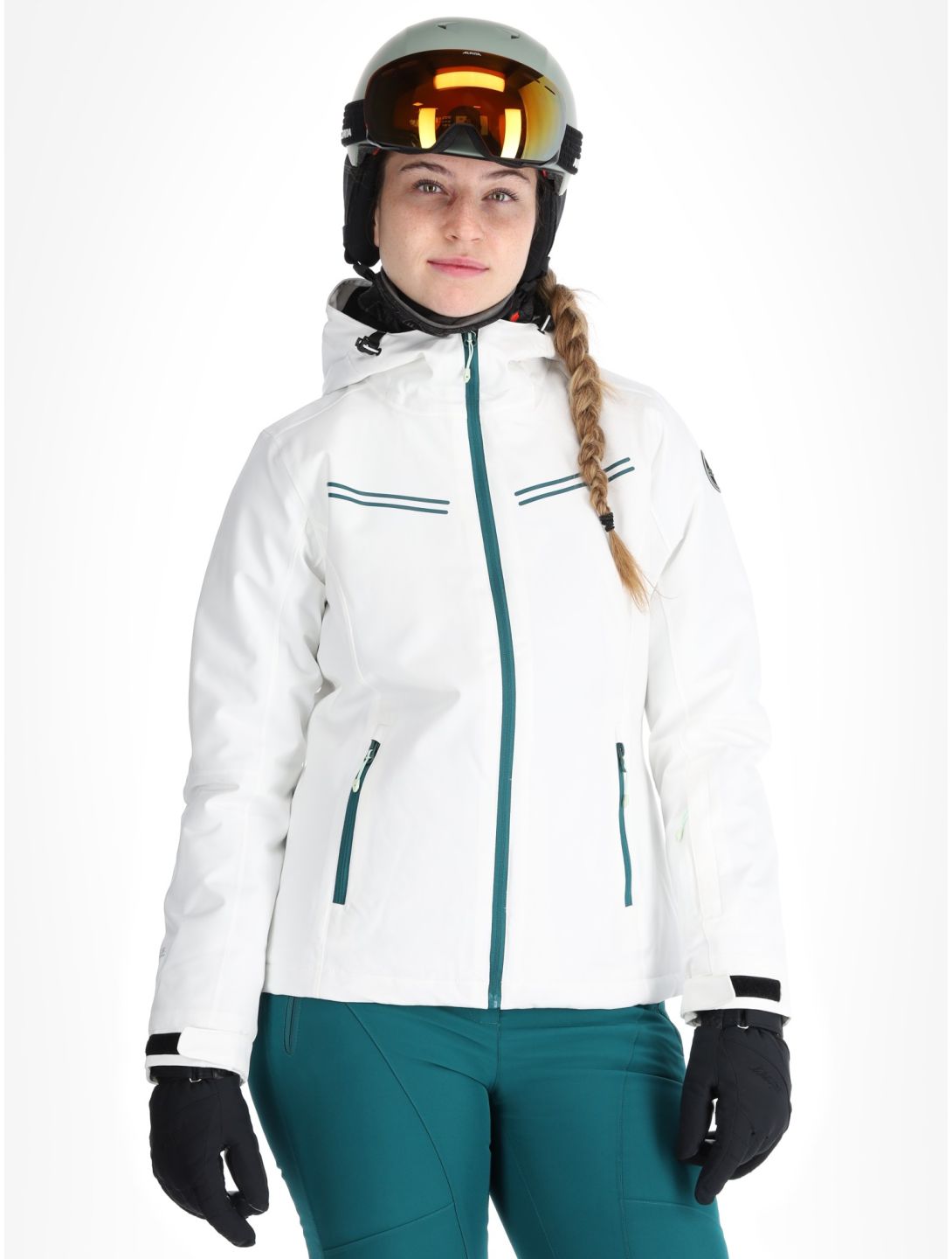 Icepeak, Fife giacca sci donna Optic White bianco 