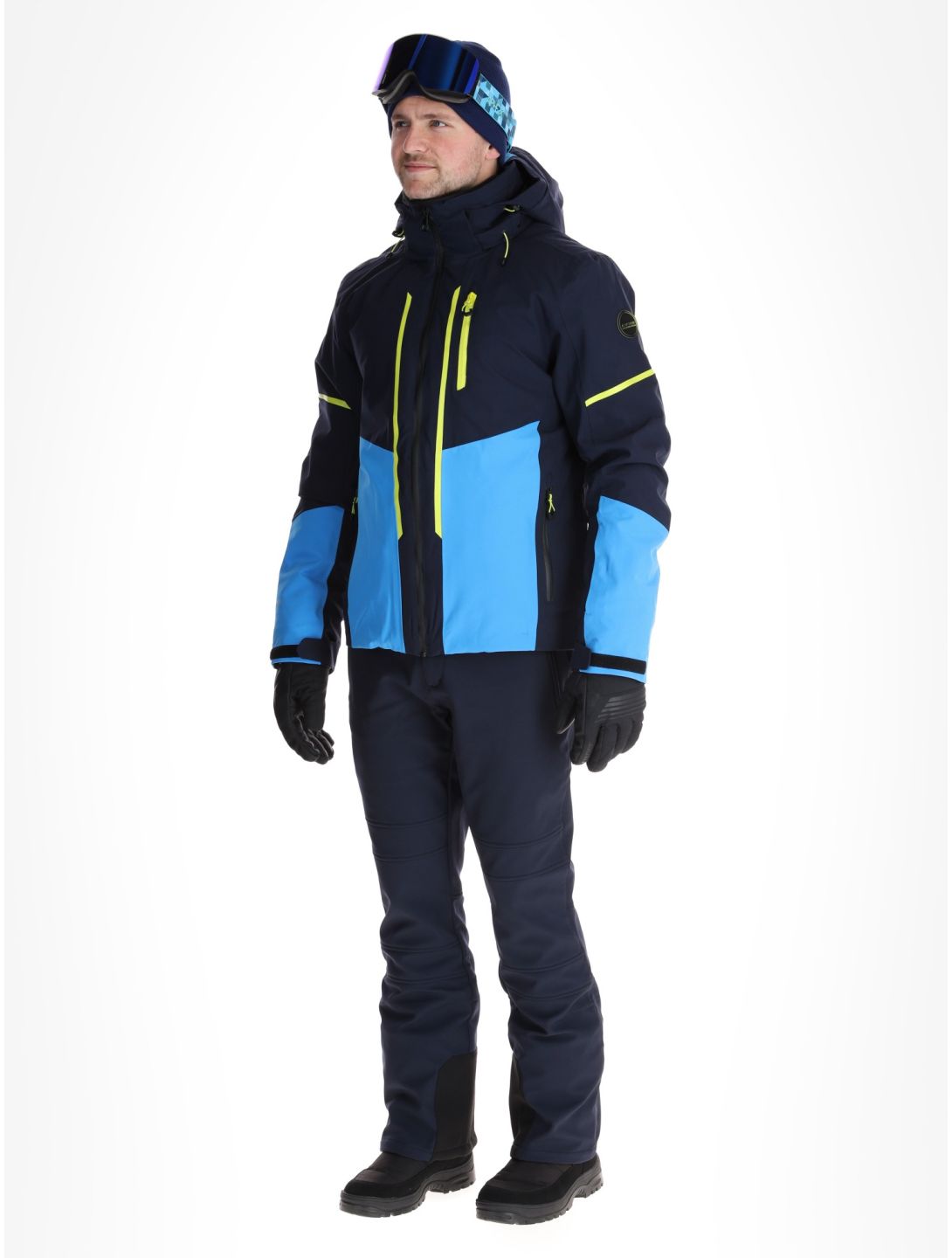 Icepeak, Fircrest giacca sci uomo Dark Blue blu 