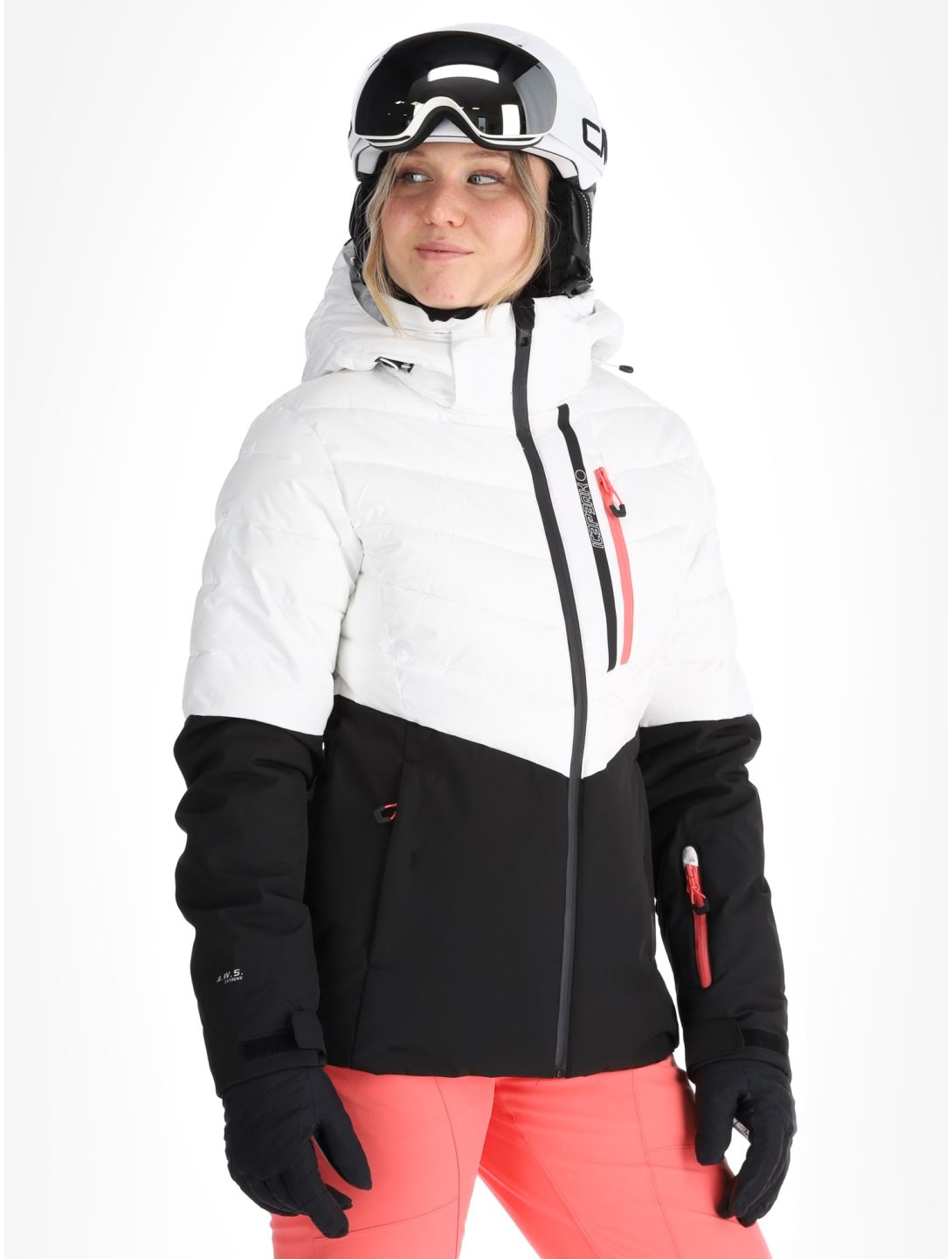 Icepeak, Florala giacca sci donna Optic White bianco 