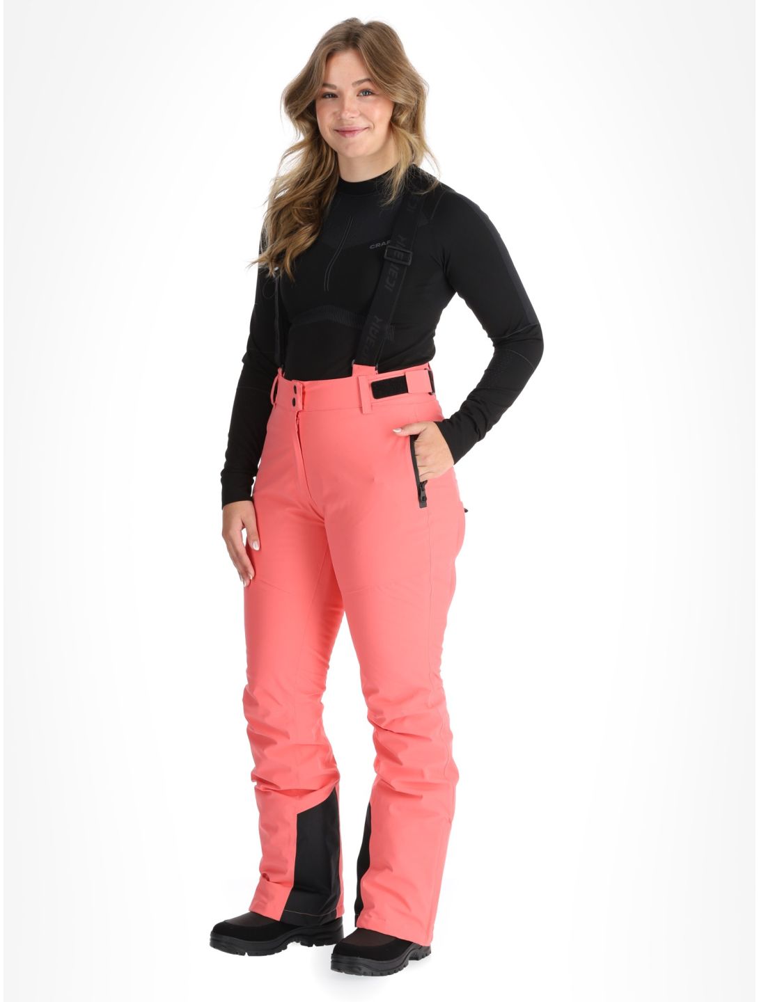 Icepeak, Florence pantaloni da sci donna Pink rosa 