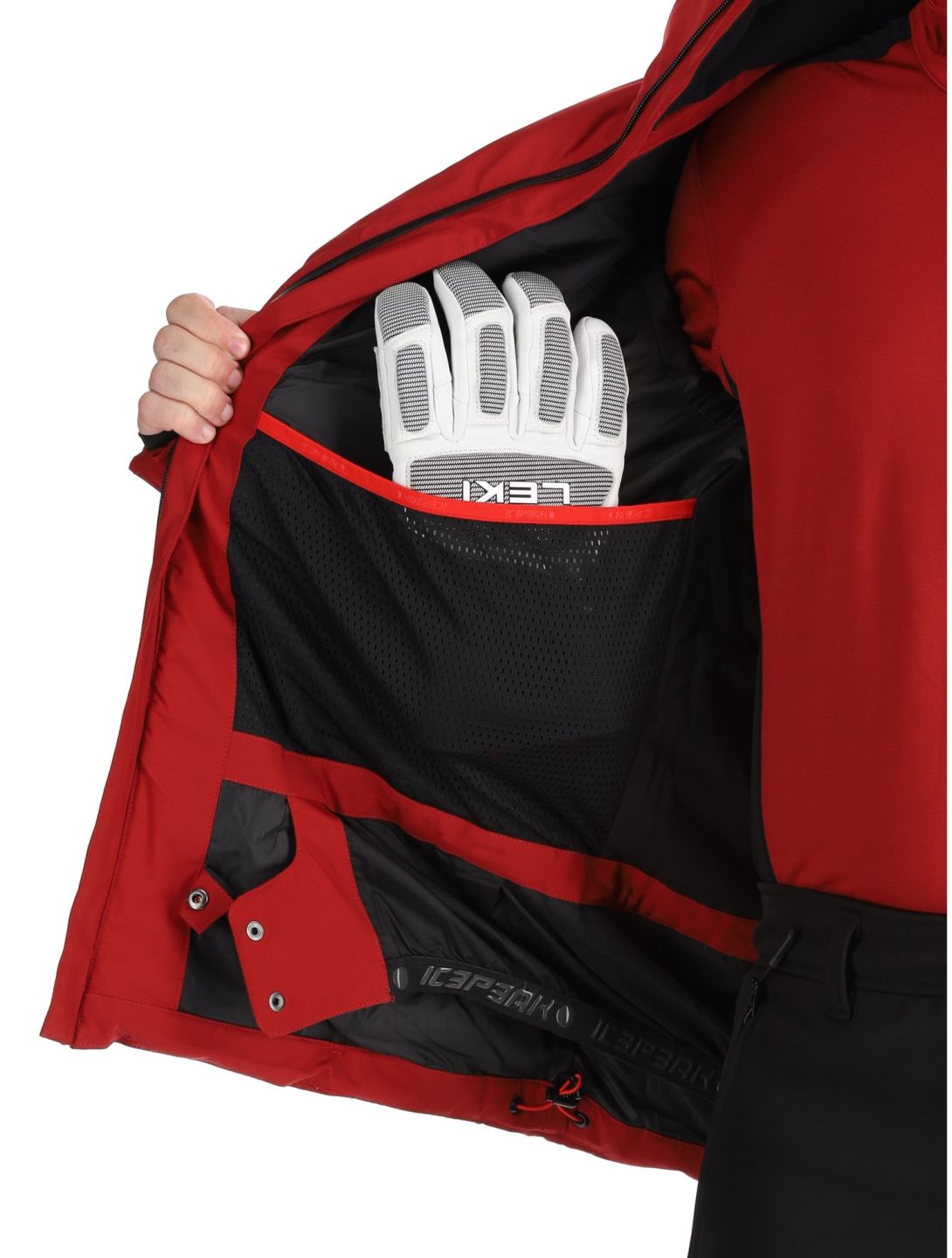 Icepeak, Foley giacca sci uomo Cranberry rosso 