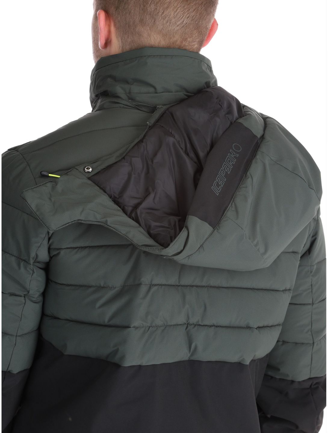 Icepeak, Folsom giacca sci uomo Dark Olive verde 