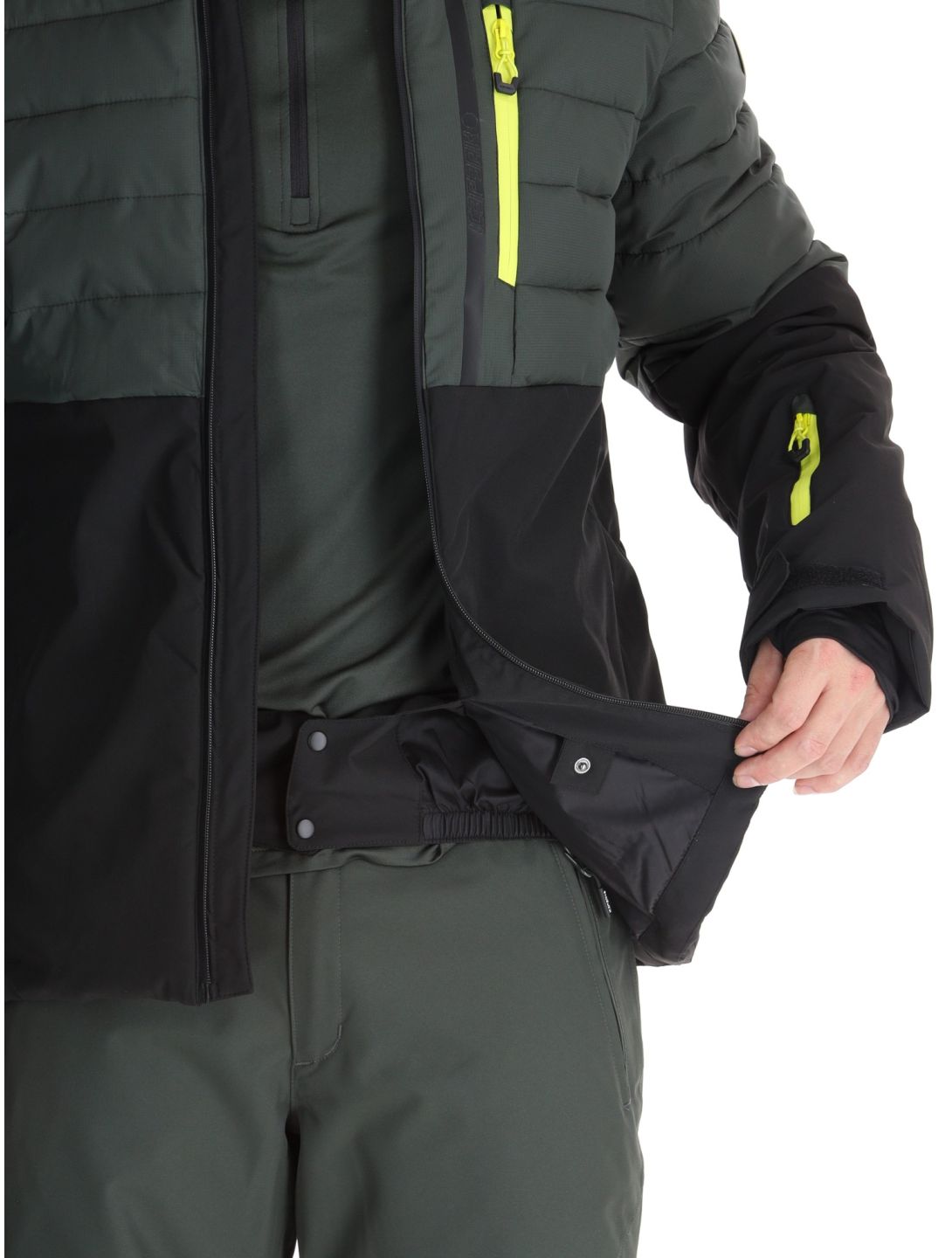 Icepeak, Folsom giacca sci uomo Dark Olive verde 