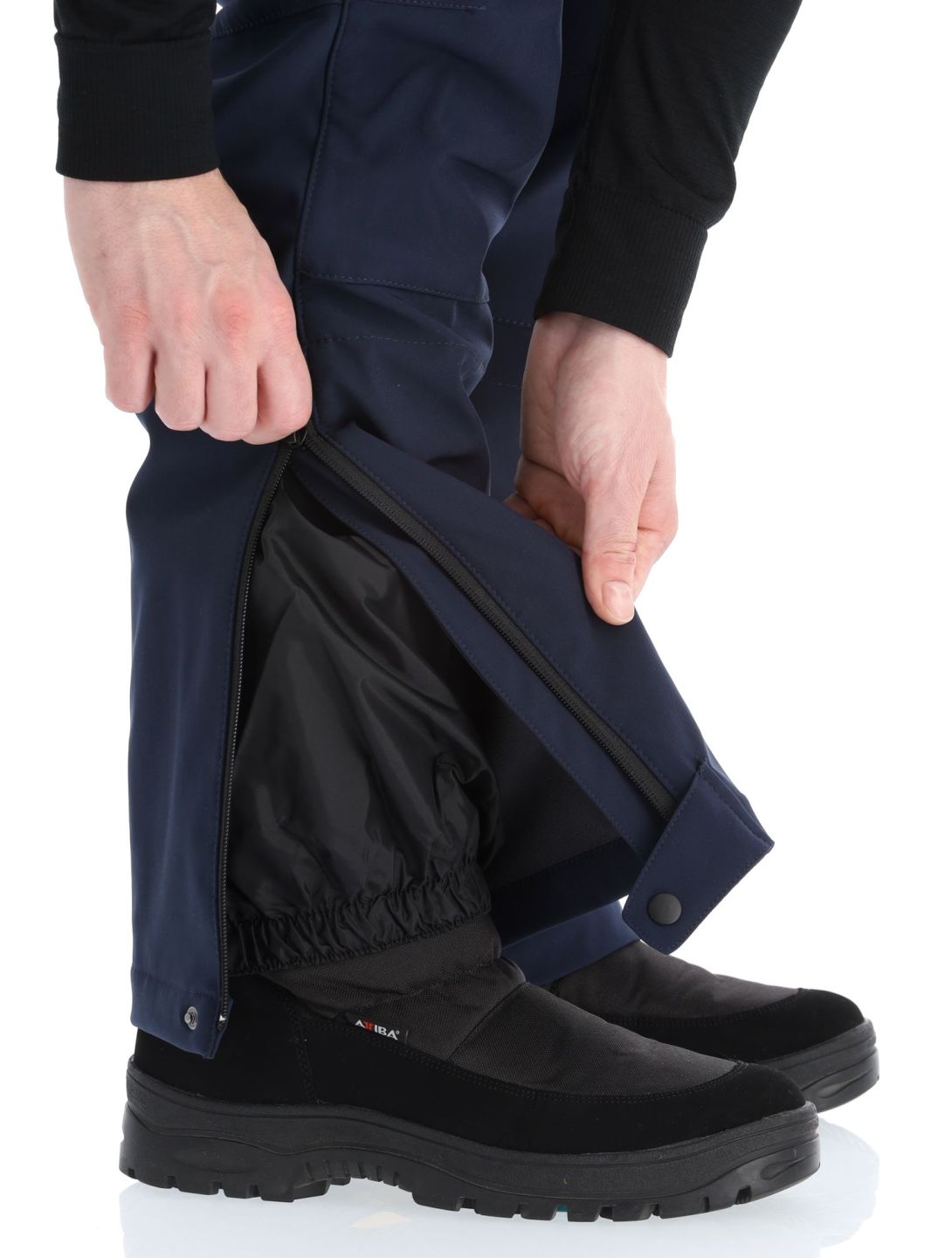 Icepeak, Frankfurt pantaloni da sci softshell uomo Dark Blue blu 