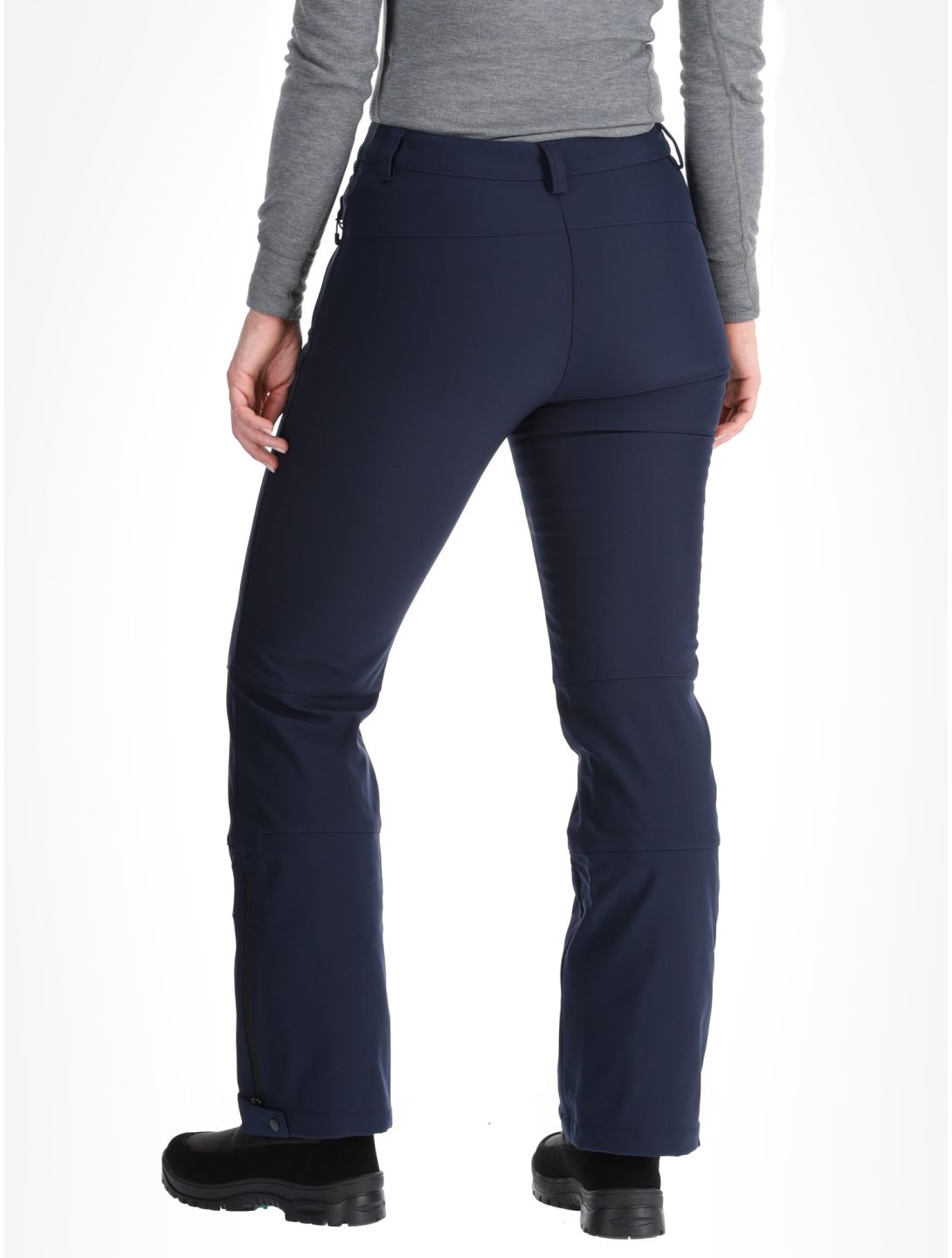 Icepeak, Frechen pantaloni da sci softshell donna Dark Blue blu 