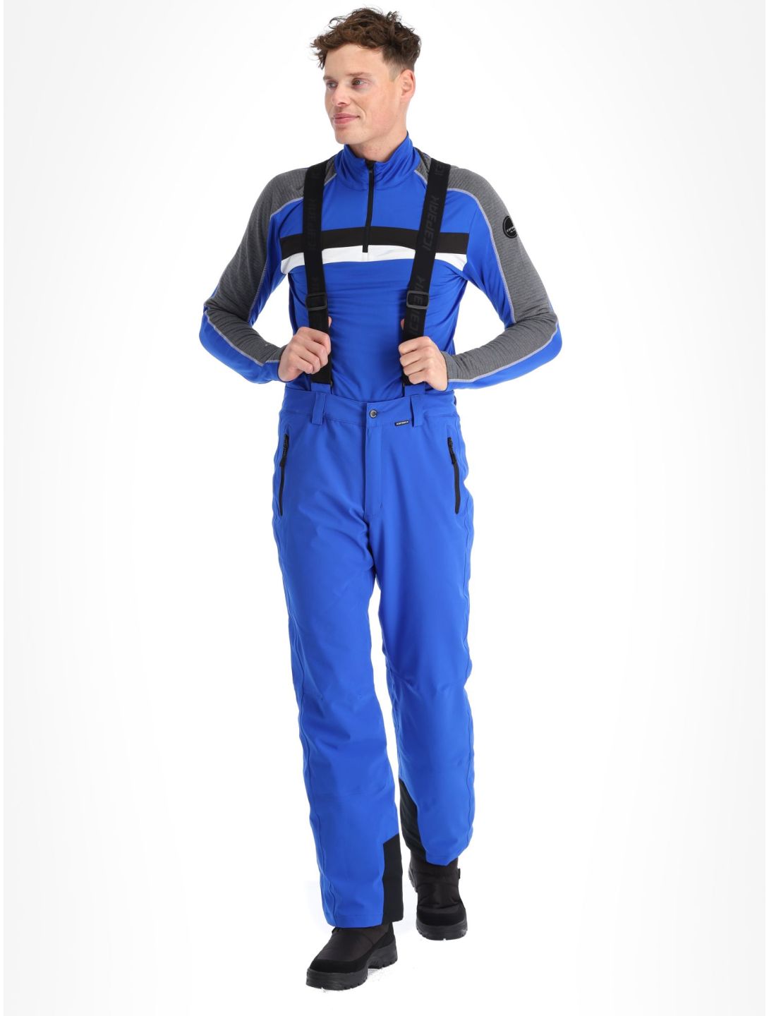 Icepeak, Freiberg pantaloni da sci uomo Blue blu 