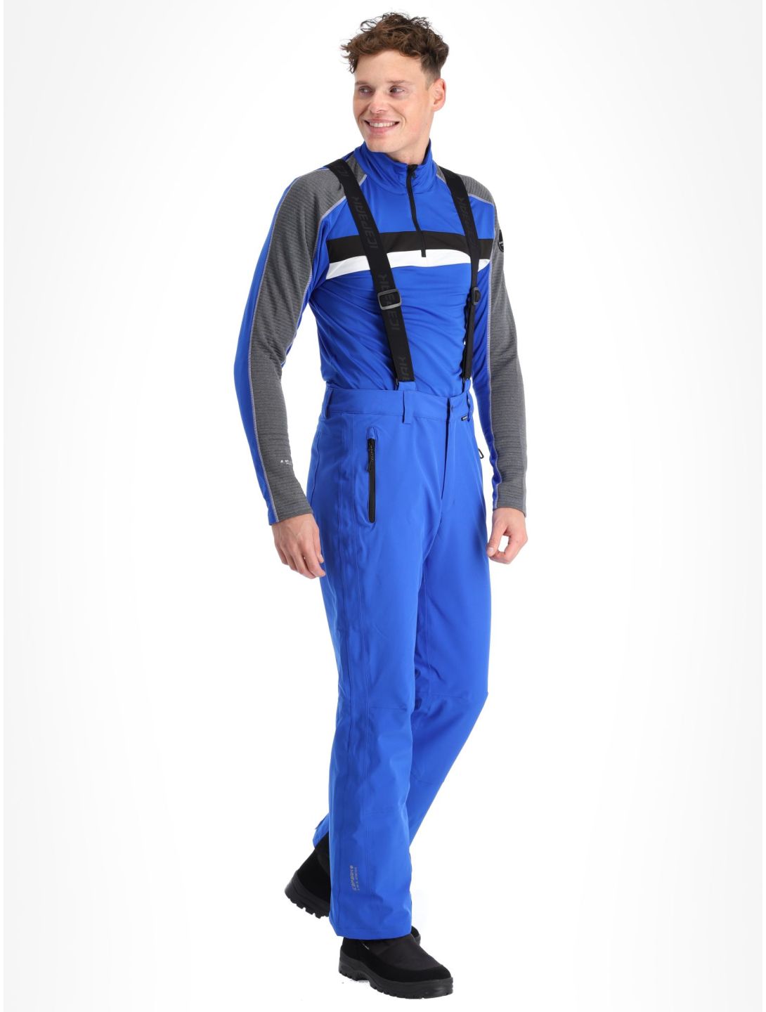 Icepeak, Freiberg pantaloni da sci uomo Blue blu 