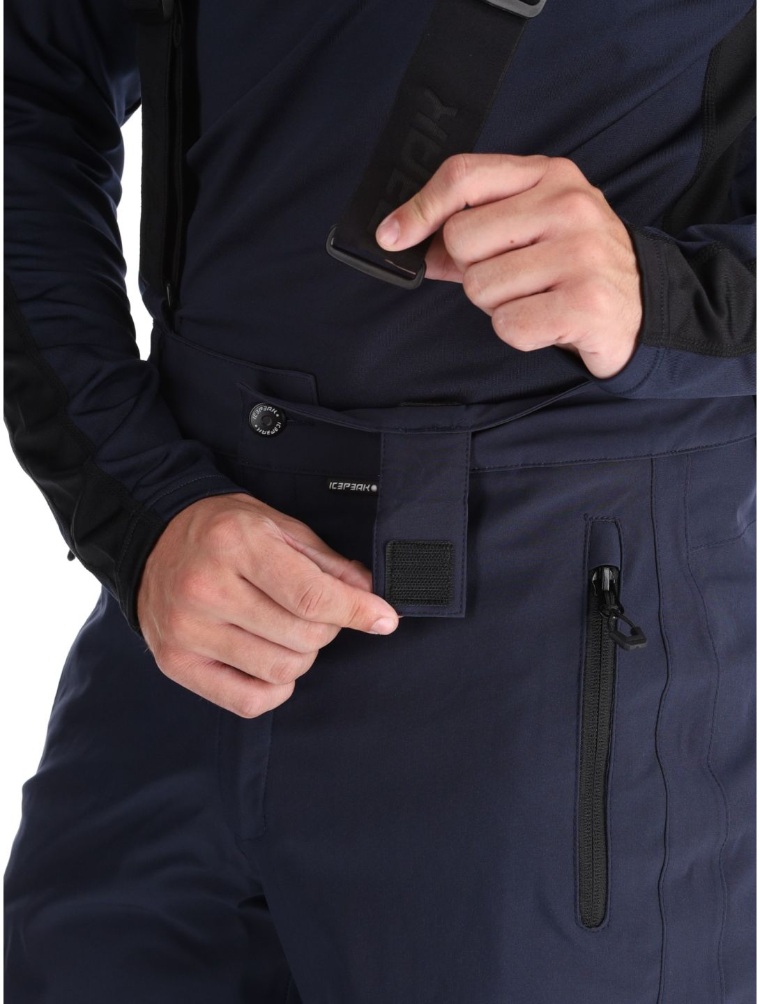 Icepeak, Freiberg pantaloni da sci uomo Dark Blue blu 