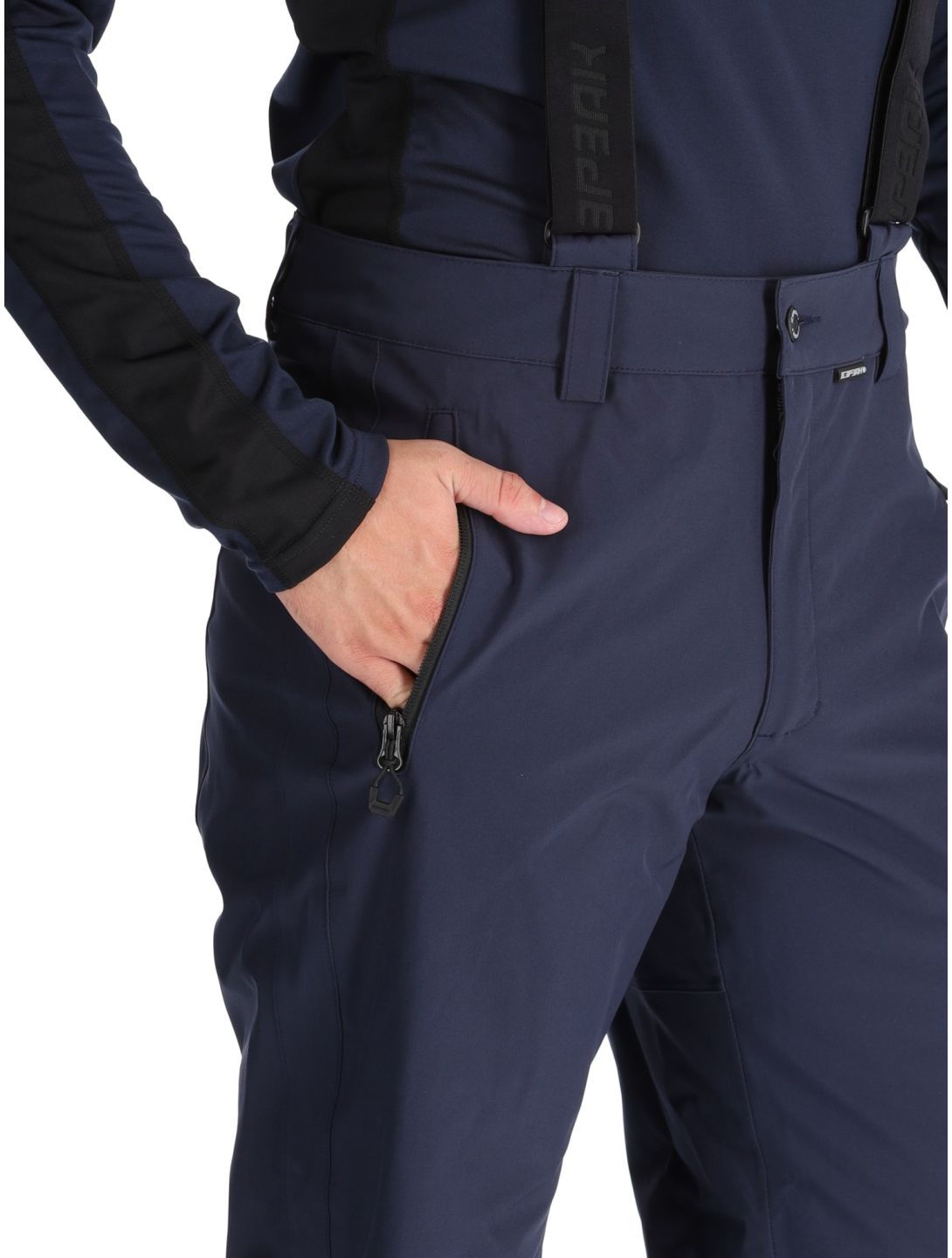 Icepeak, Freiberg pantaloni da sci uomo Dark Blue blu 