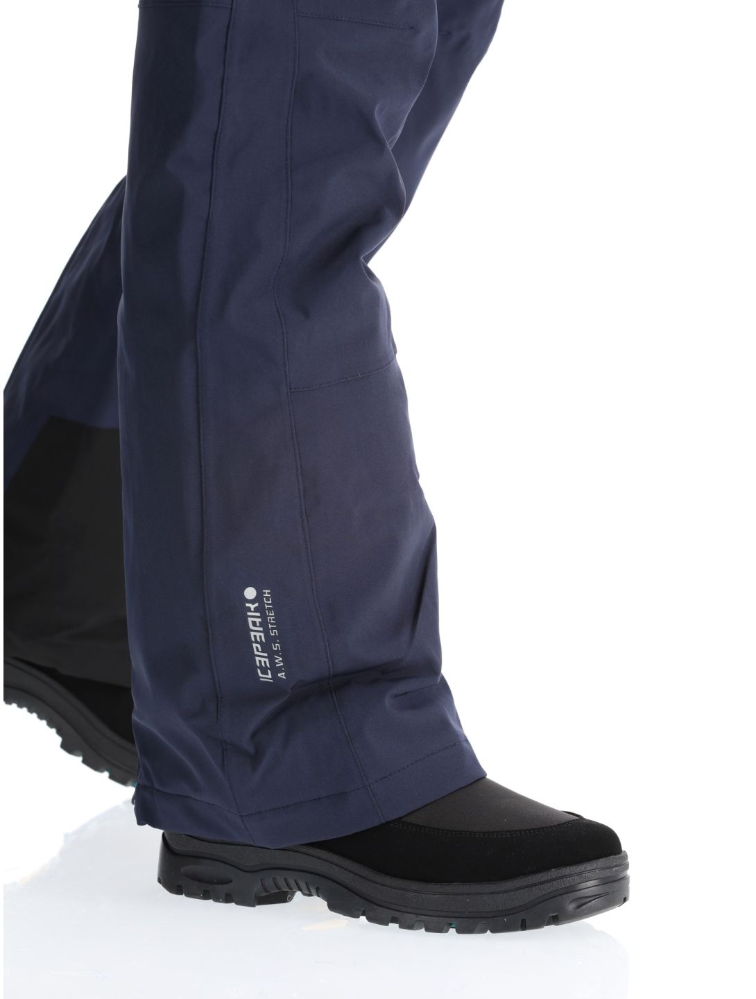 Icepeak, Freiberg pantaloni da sci uomo Dark Blue blu 