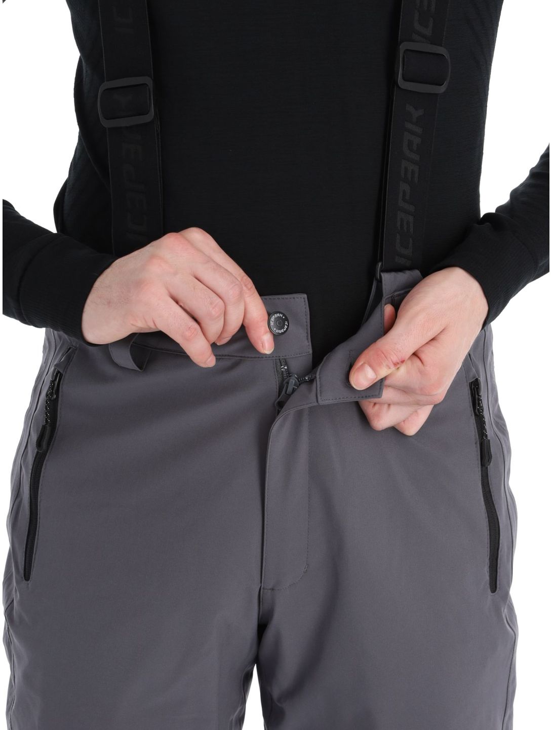 Icepeak, Freiberg pantaloni da sci uomo Granite grigio 