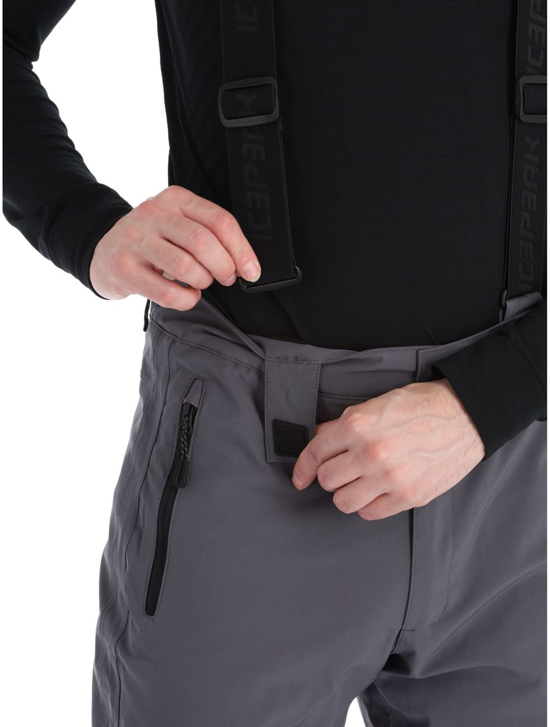 Icepeak, Freiberg pantaloni da sci uomo Granite grigio 