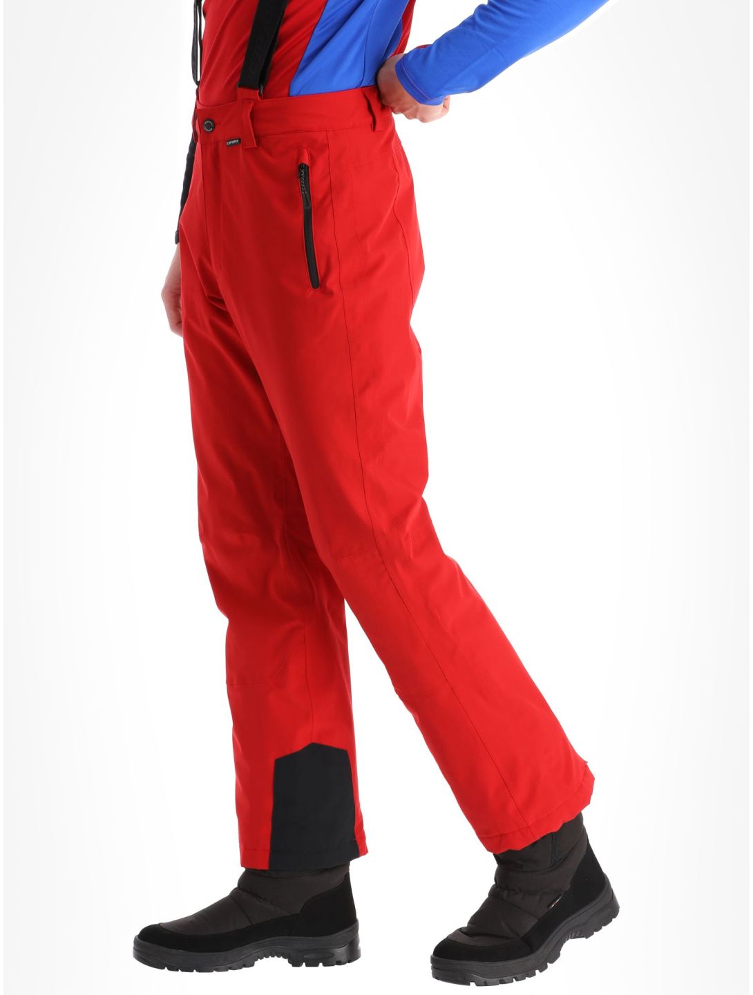 Icepeak, Freiberg pantaloni da sci conformato corto uomo Burgundy borgogna 