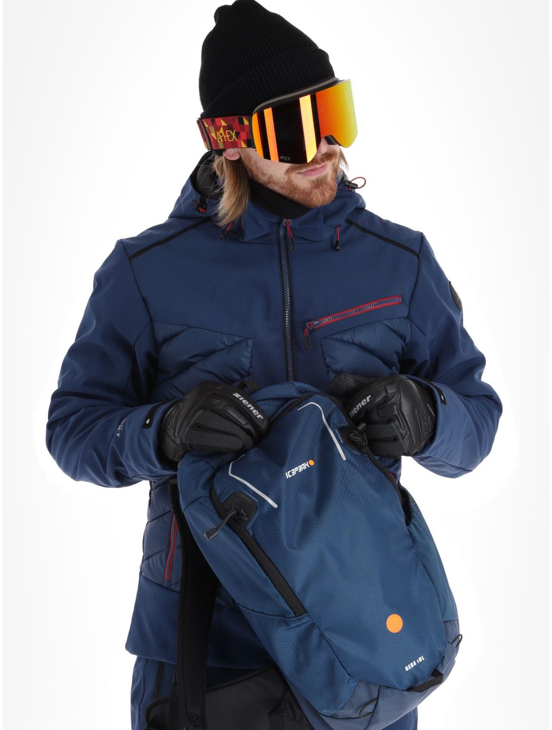 Icepeak, Fremont giacca sci uomo Dark Blue blu 