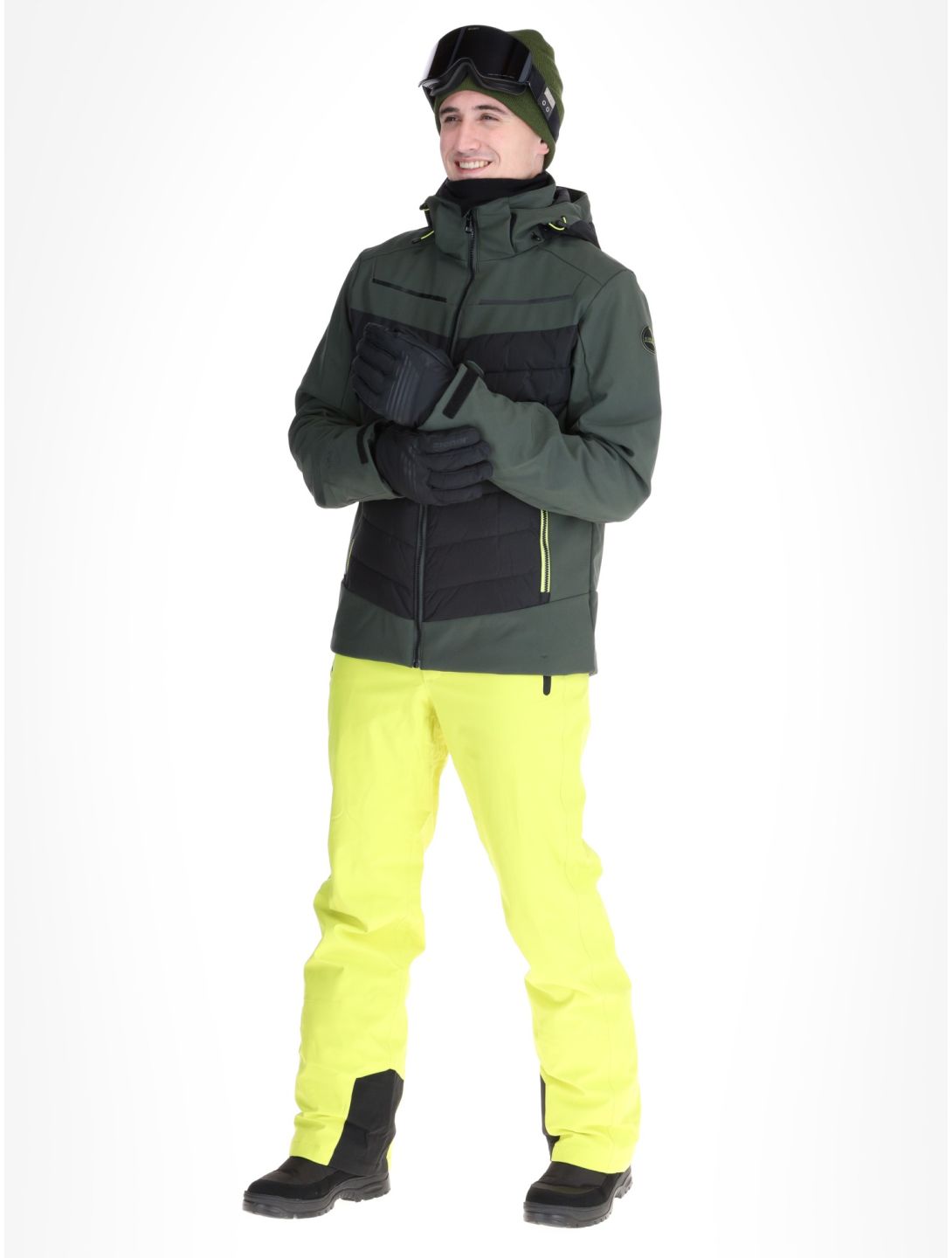 Icepeak, Fremont giacca sci uomo Dark Olive verde 