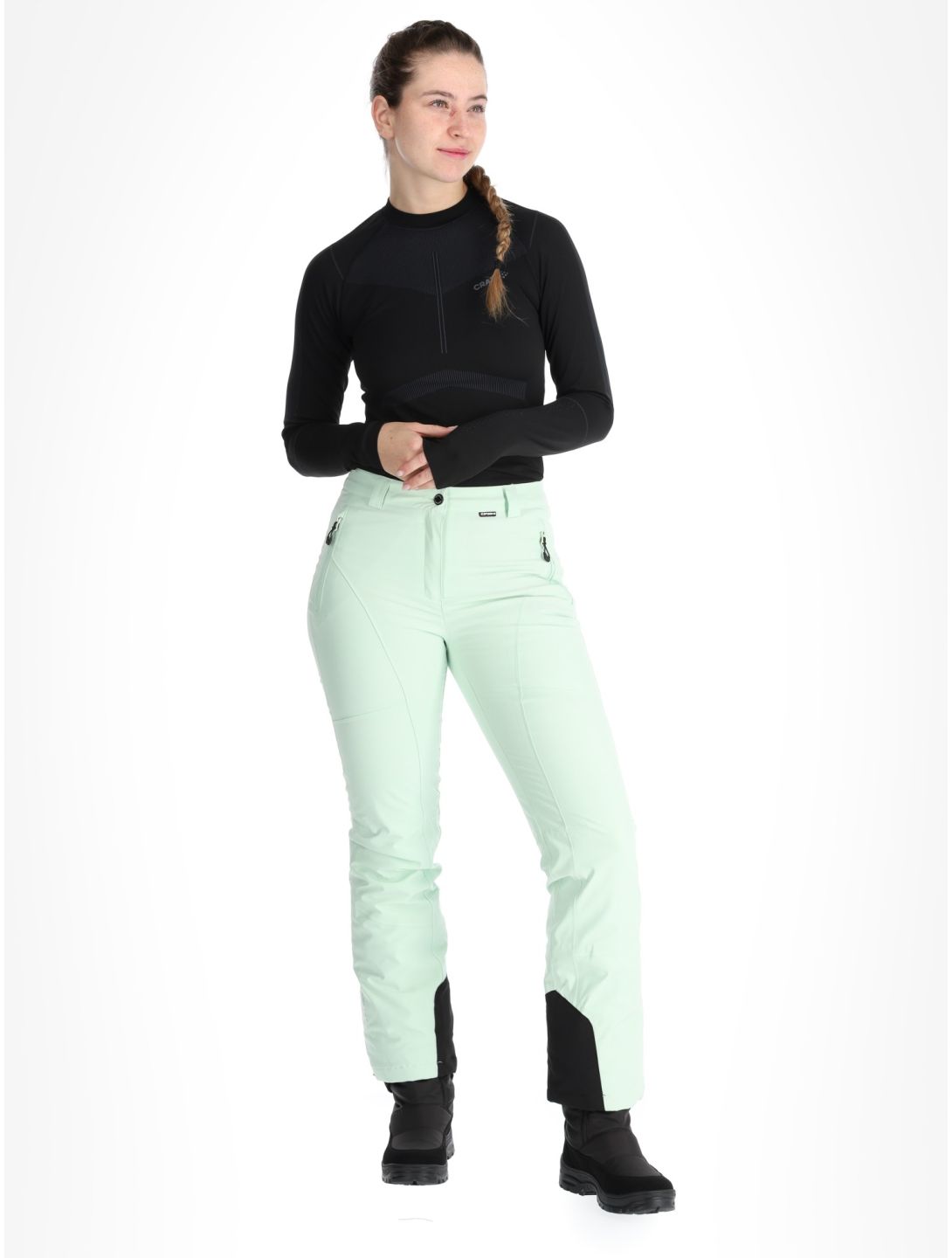 Icepeak, Freyung pantaloni da sci donna Aloe verde 