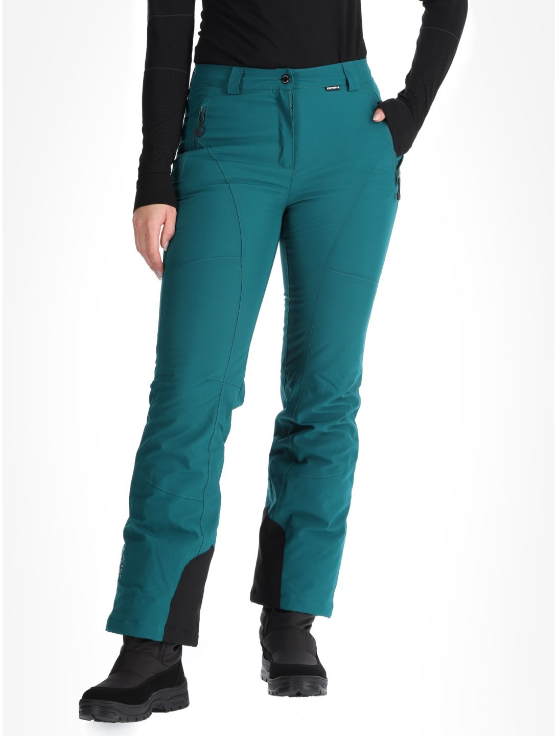 Icepeak, Freyung pantaloni da sci donna Antique Green verde 