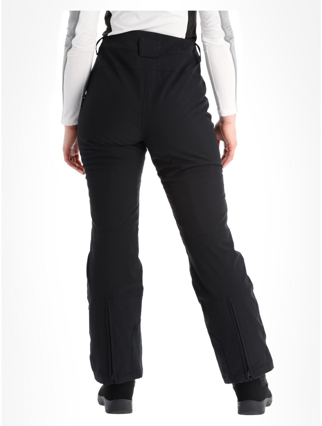 Icepeak, Freyung pantaloni da sci conformato corto donna Black nero 