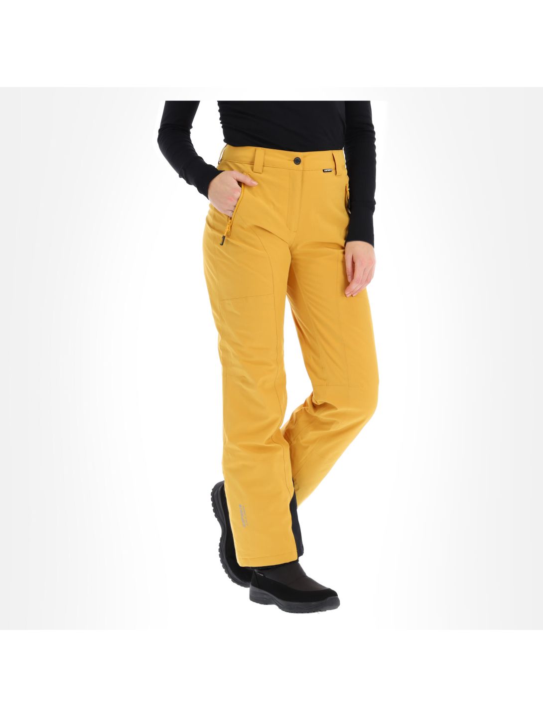 Icepeak, Freyung pantaloni da sci slim fit donna fudge marrone