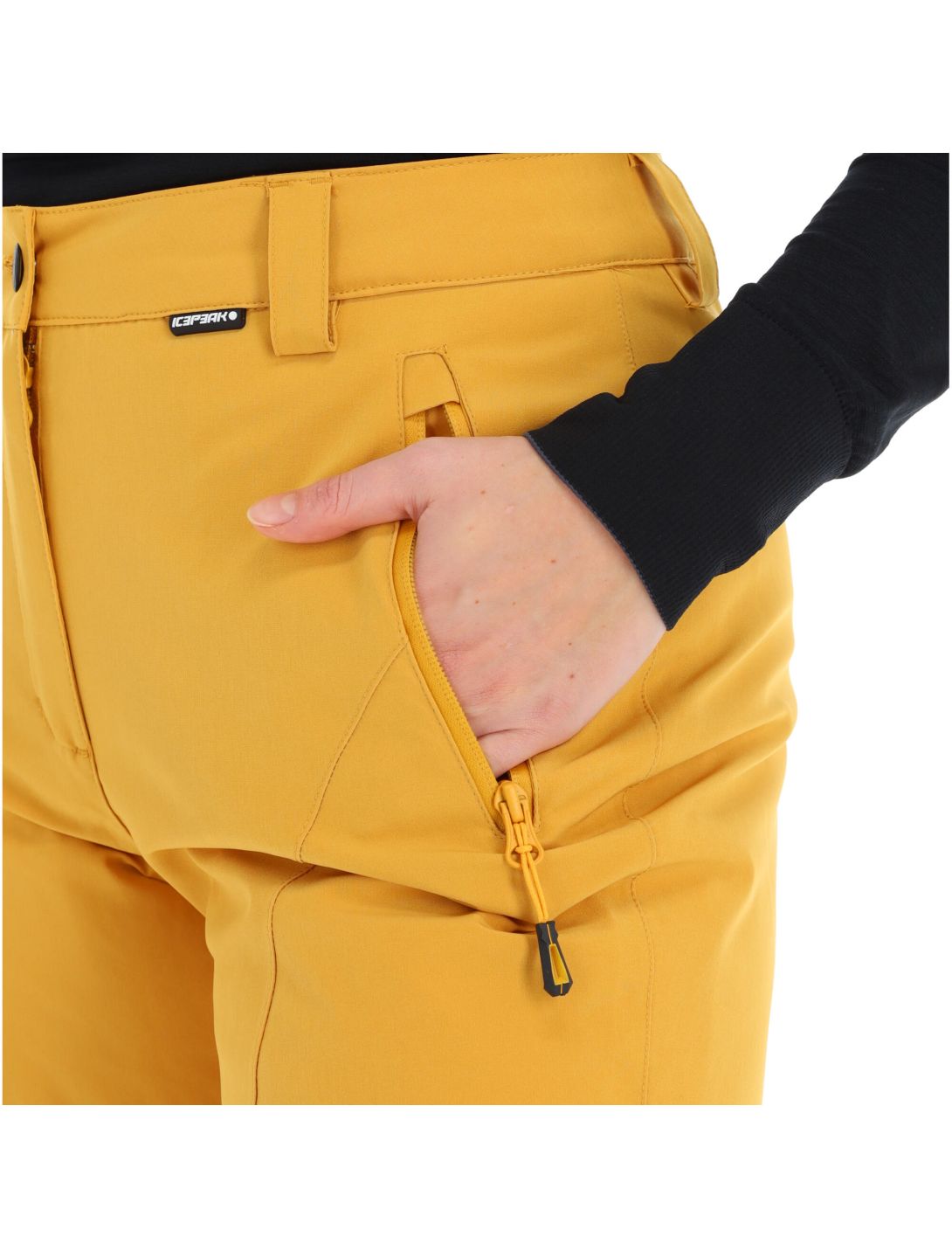 Icepeak, Freyung pantaloni da sci slim fit donna fudge marrone