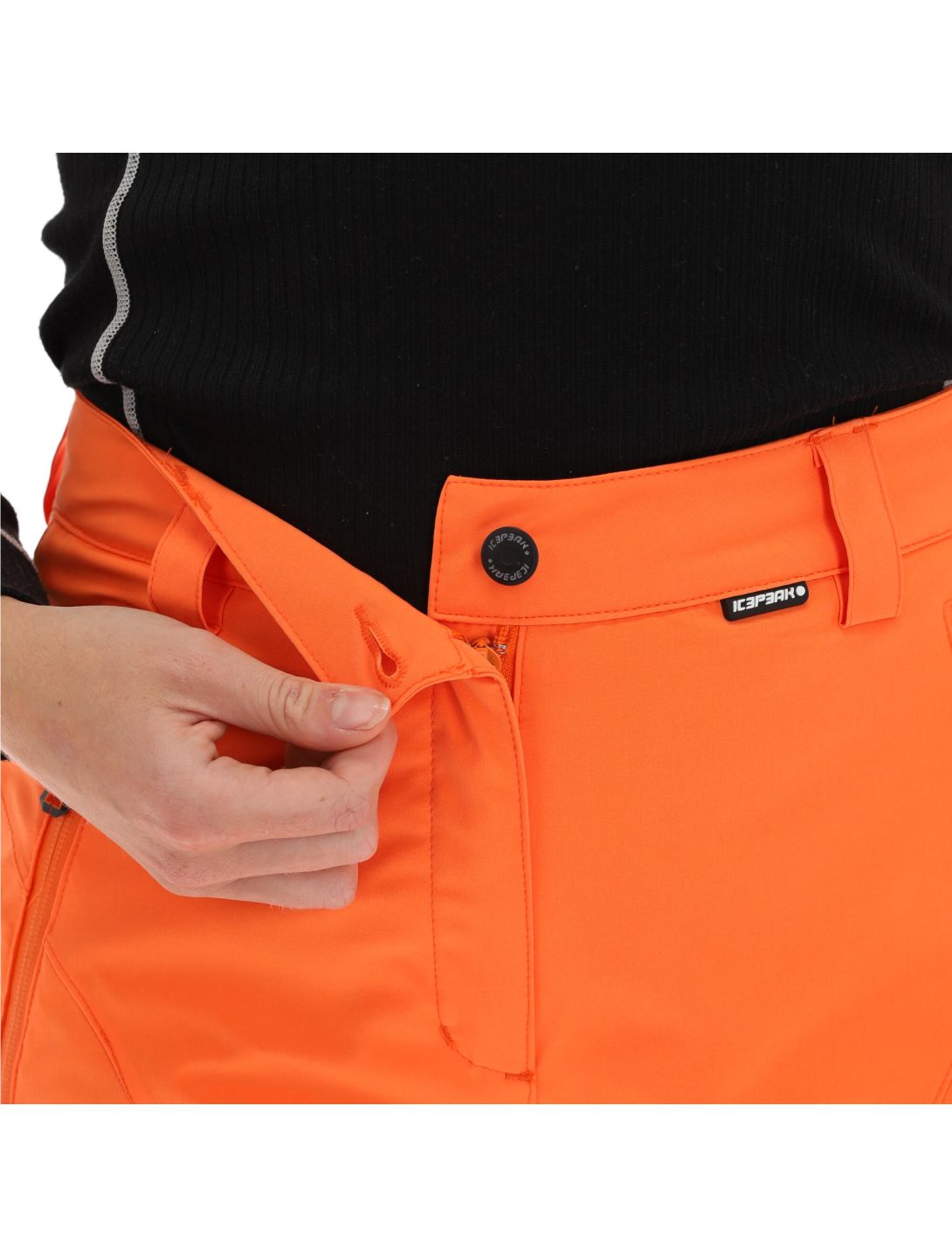 Icepeak, Freyung pantaloni da sci slim fit donna arancio