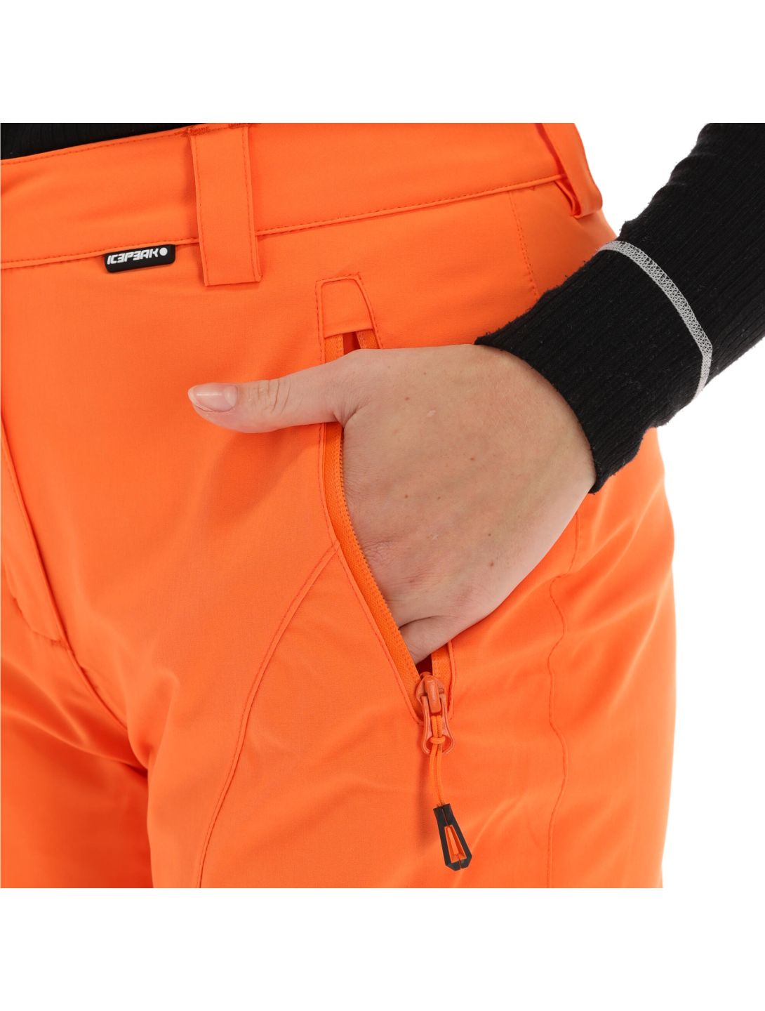 Icepeak, Freyung pantaloni da sci slim fit donna arancio