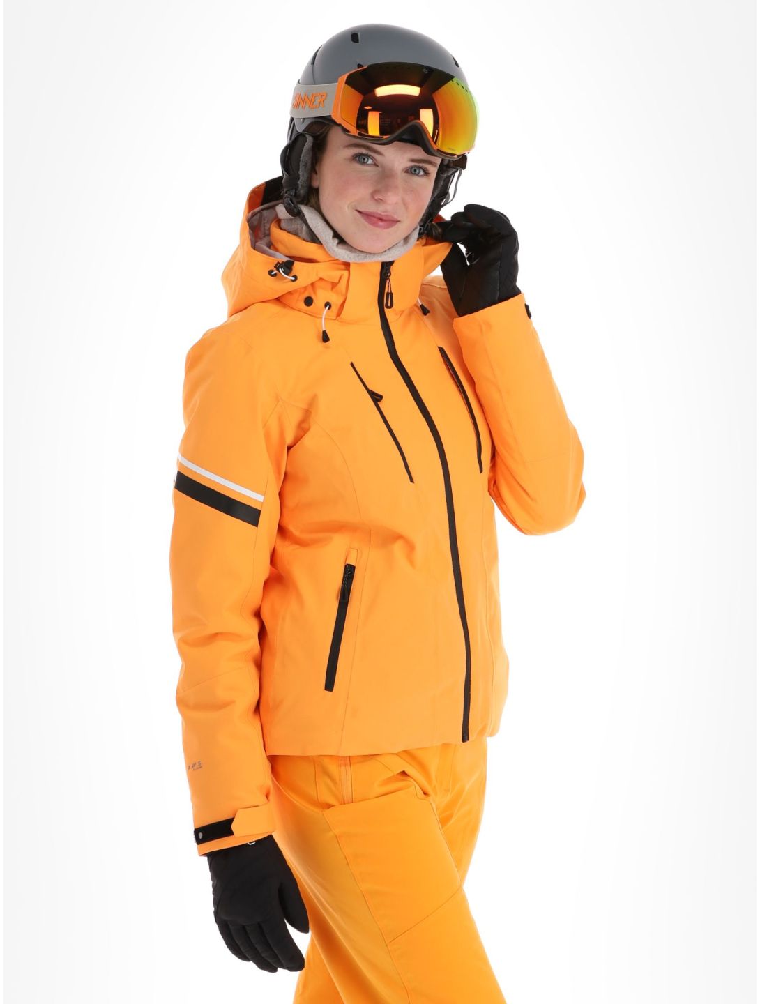 Icepeak, Friona giacca sci donna Abricot arancio 