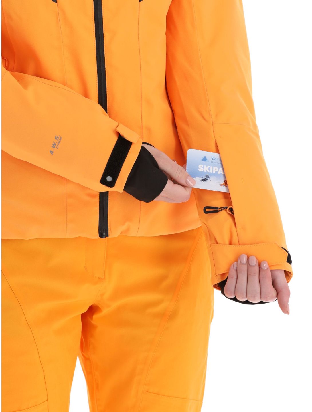 Icepeak, Friona giacca sci donna Abricot arancio 