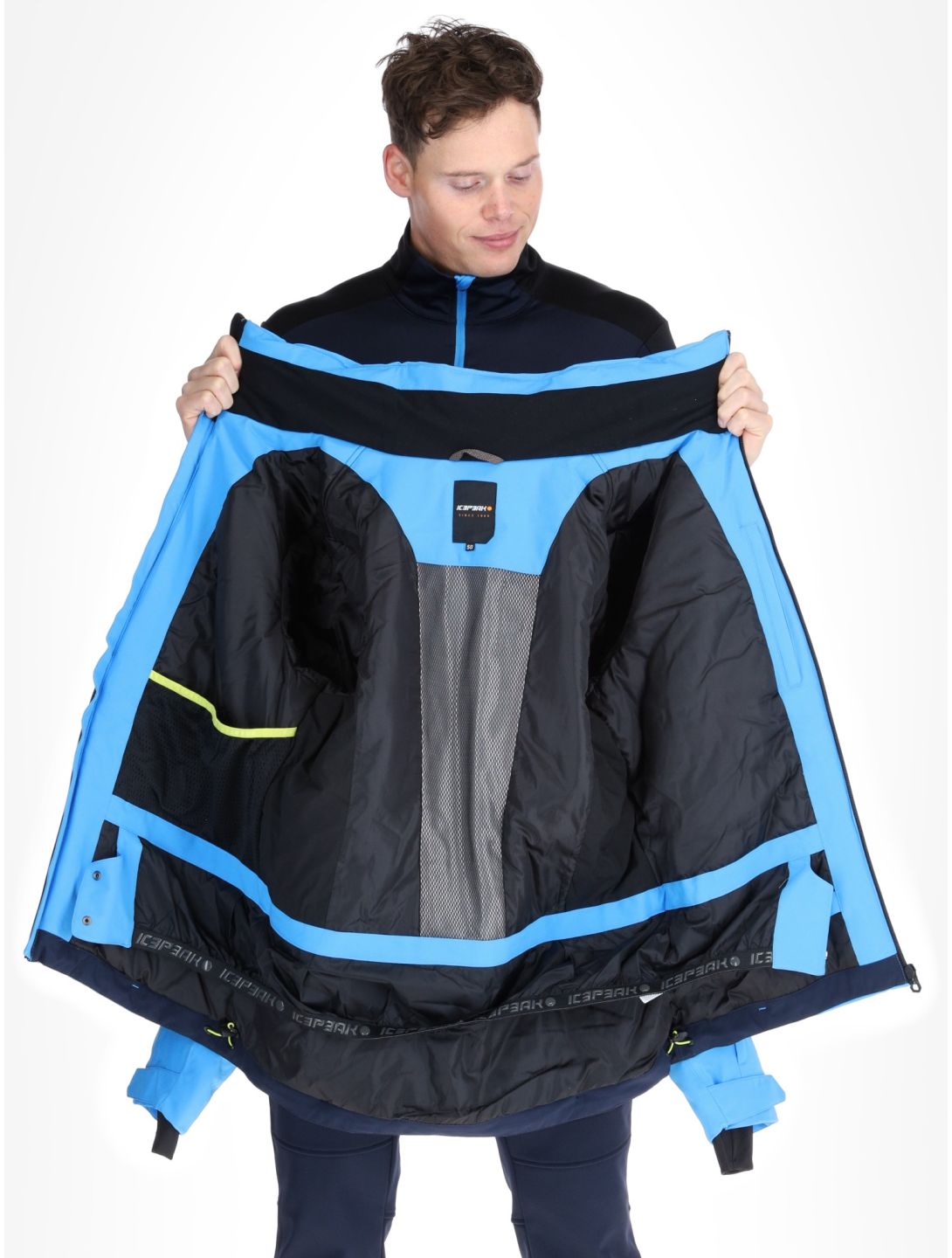 Icepeak, Frisco giacca sci uomo Sky Blue blu 